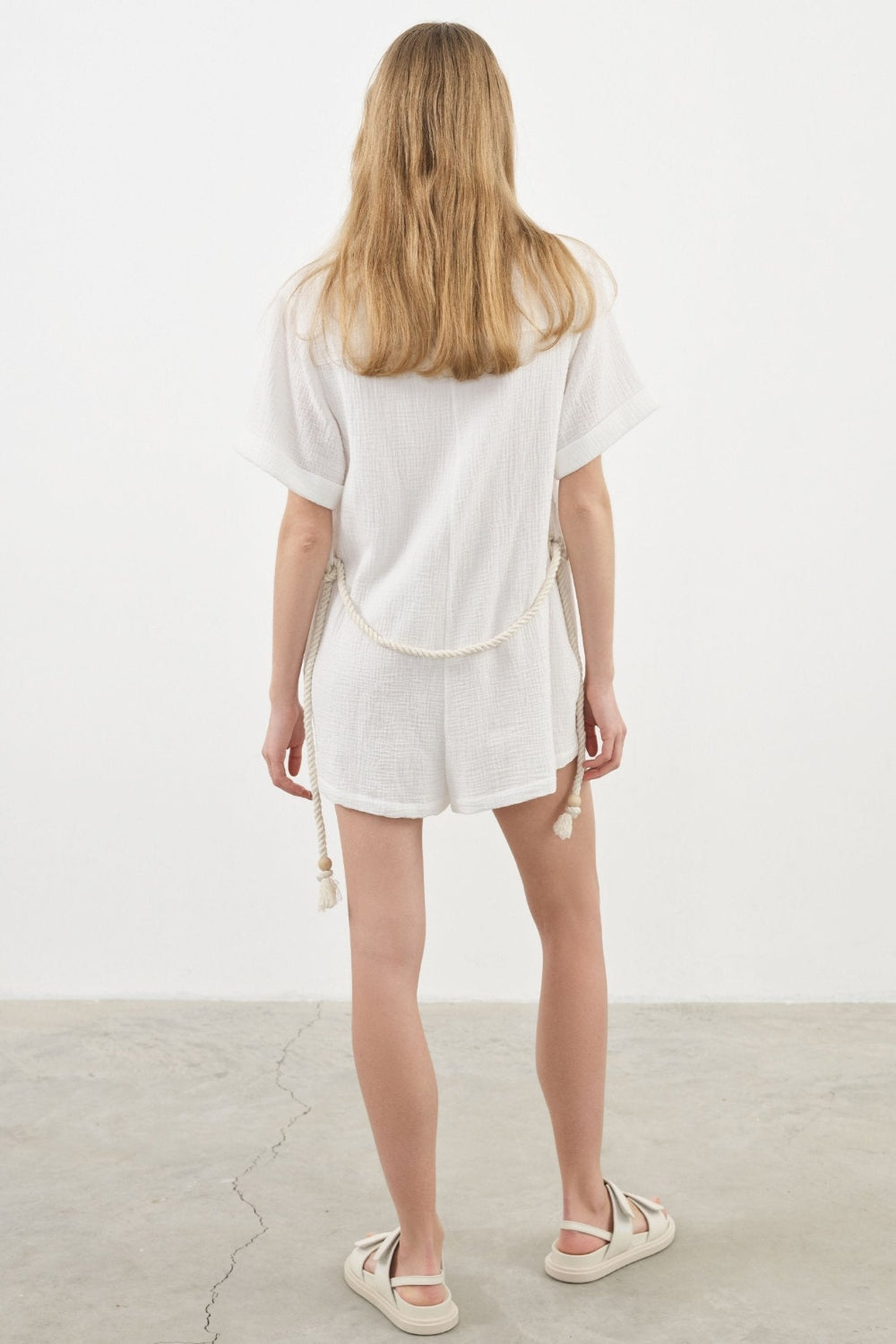 The Handloom-Mia Romper White-Tulum-9-Milagron.com