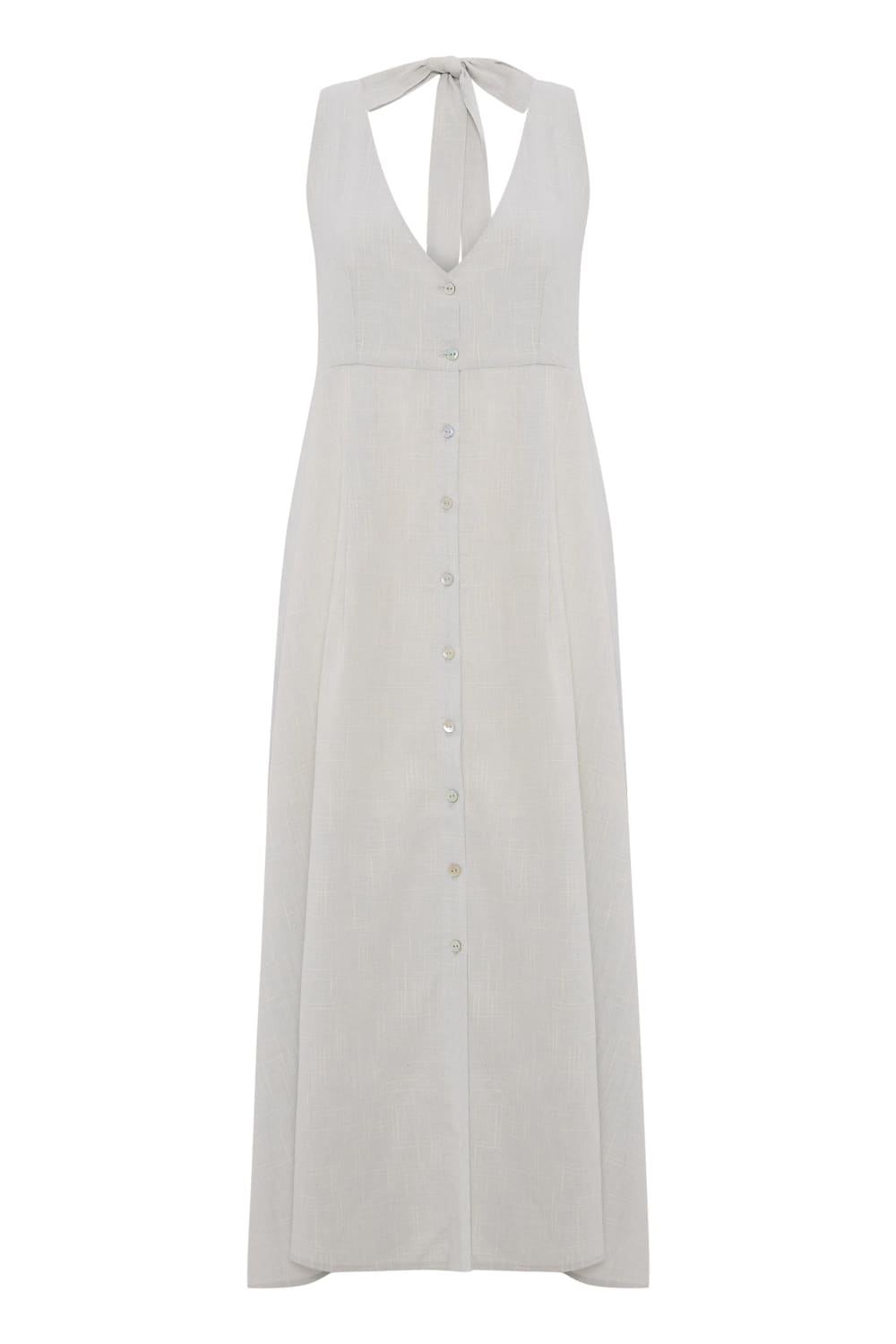 The Handloom-Sahara Sun Maxi Dress Baby Blue-Elbise-8-Milagron.com