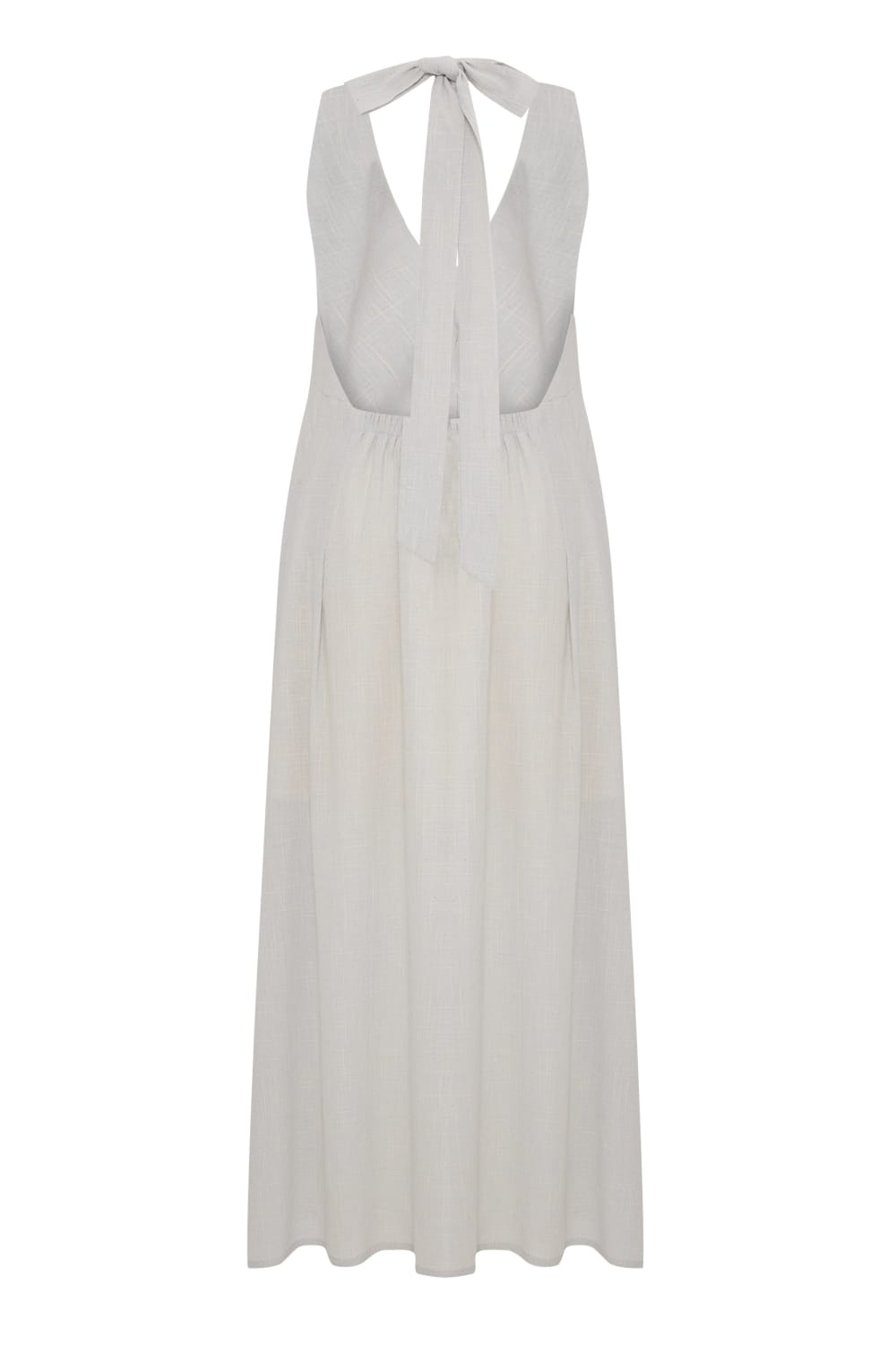 The Handloom-Sahara Sun Maxi Dress Baby Blue-Elbise-9-Milagron.com