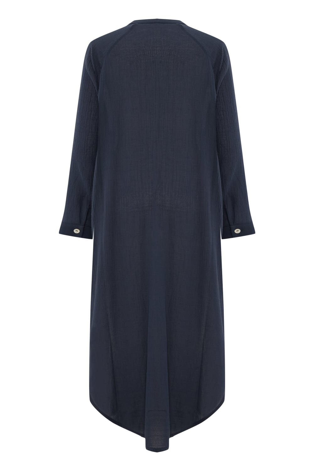The Handloom-Terra Shirt Dress Navy-Elbise-7-Milagron.com