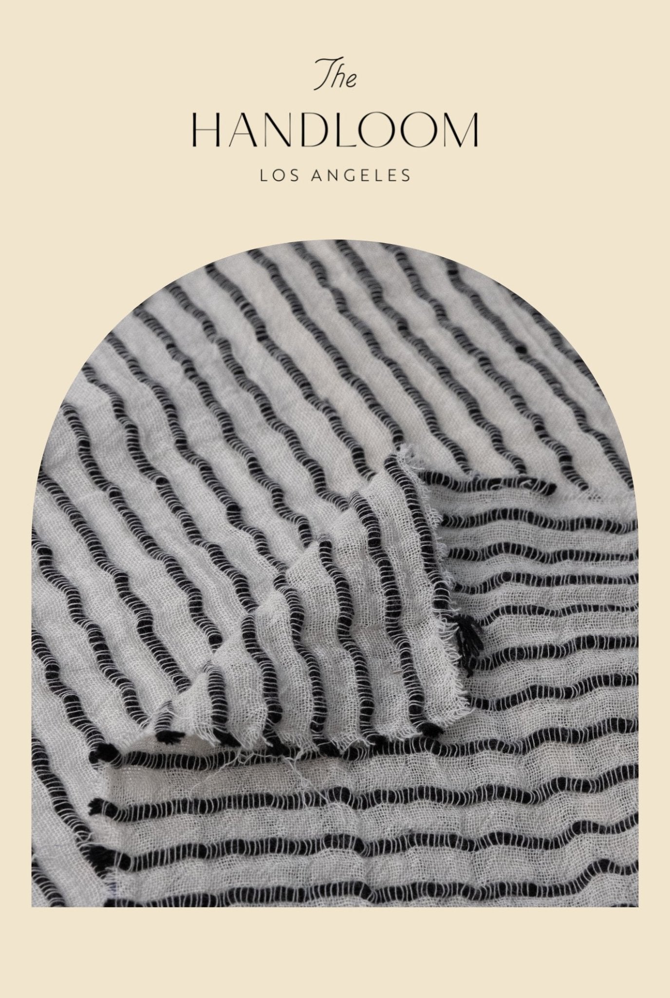 The Handloom-Voyage Set Black Stripes-Alt - Üst Takım-9-Milagron.com