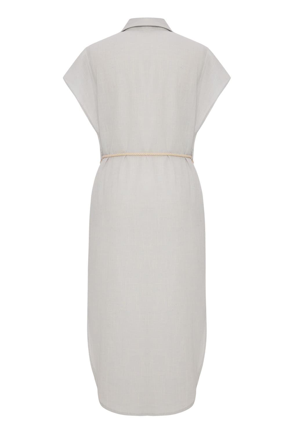 The Handloom-Zaya Shirt Dress Baby Blue-Elbise-8-Milagron.com