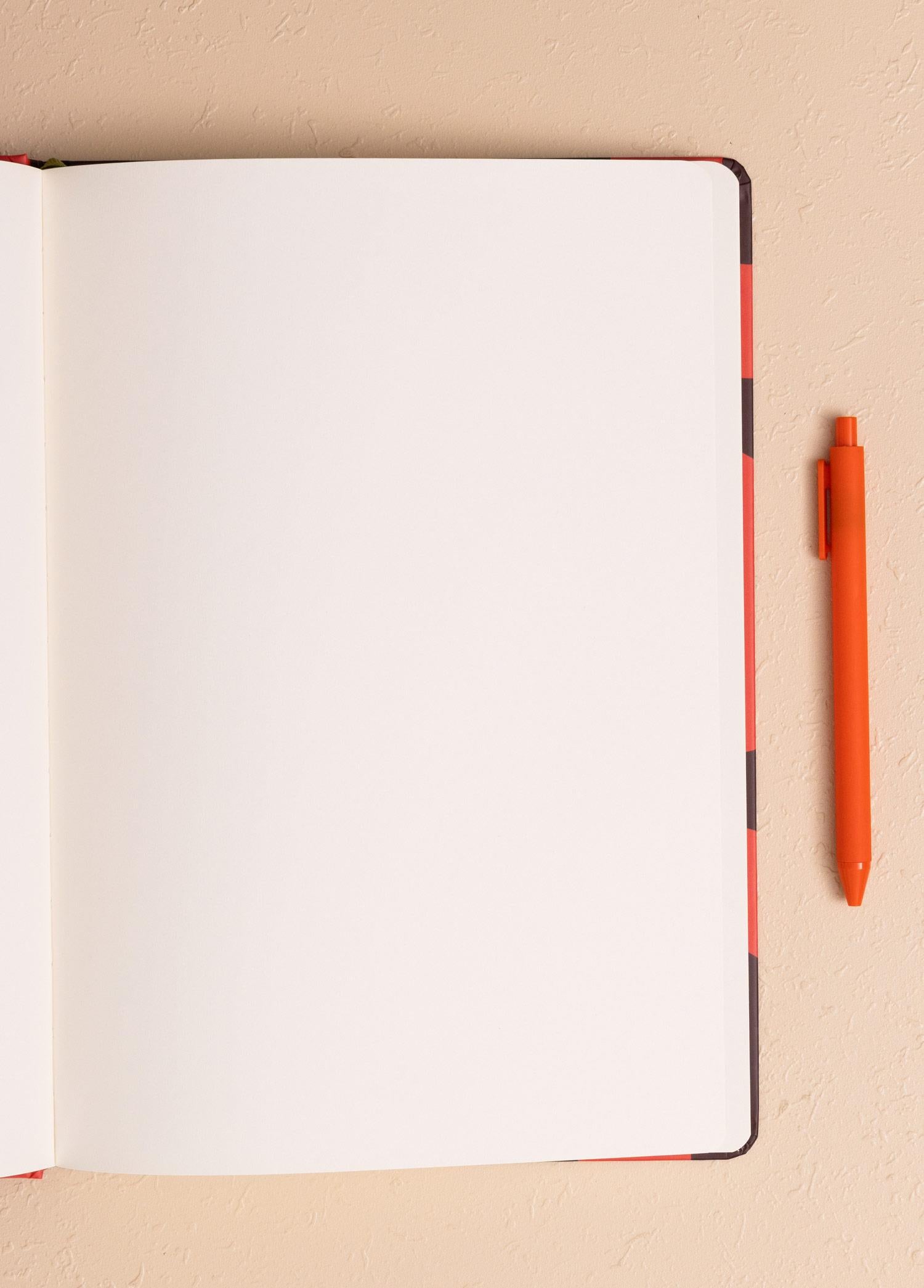 Abstract Desen Defter Turuncu 21 X 30 Cm