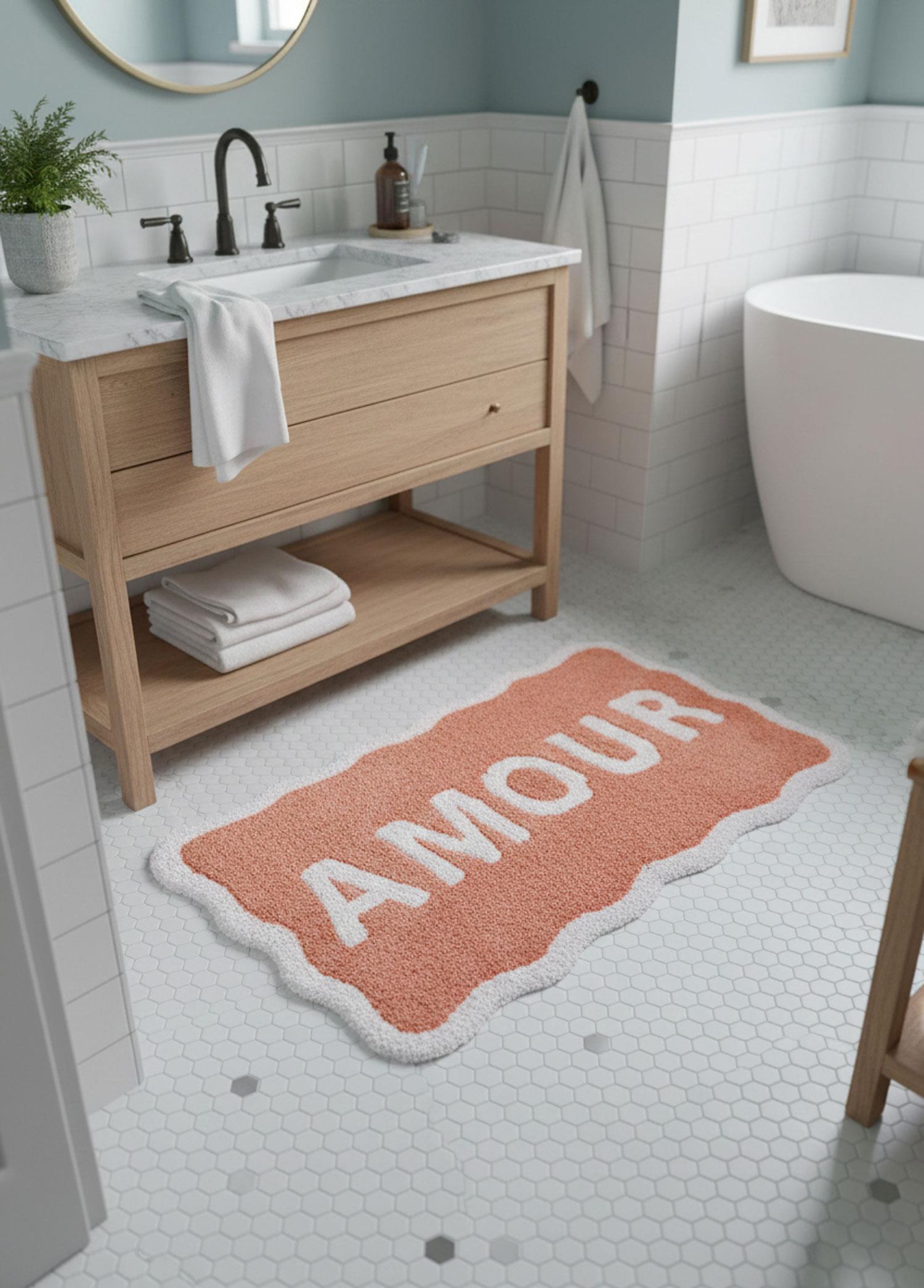 Amour Banyo Paspası 60X100 Cm