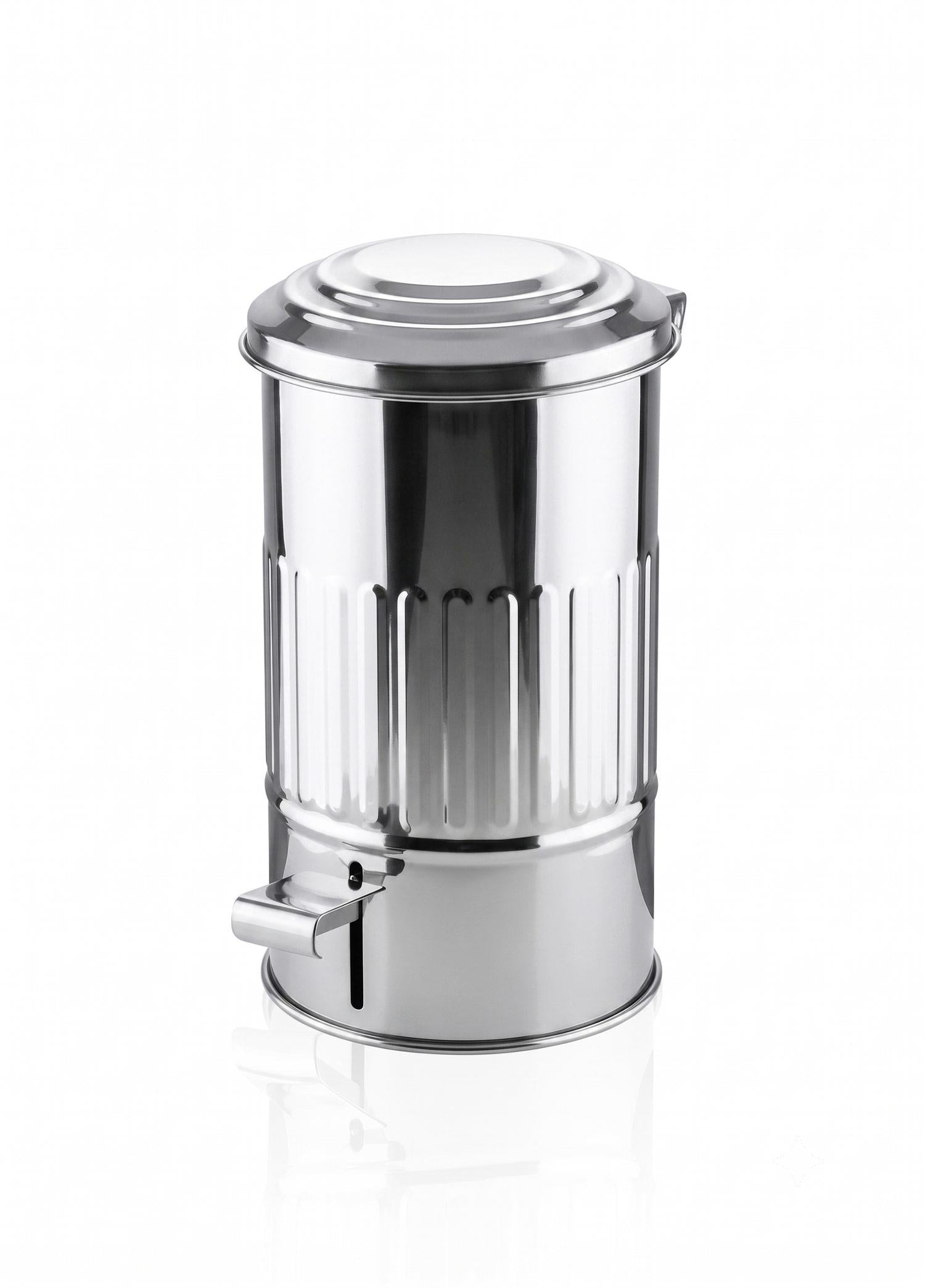 Banyo Çöp Kovası Krom 5 Lt