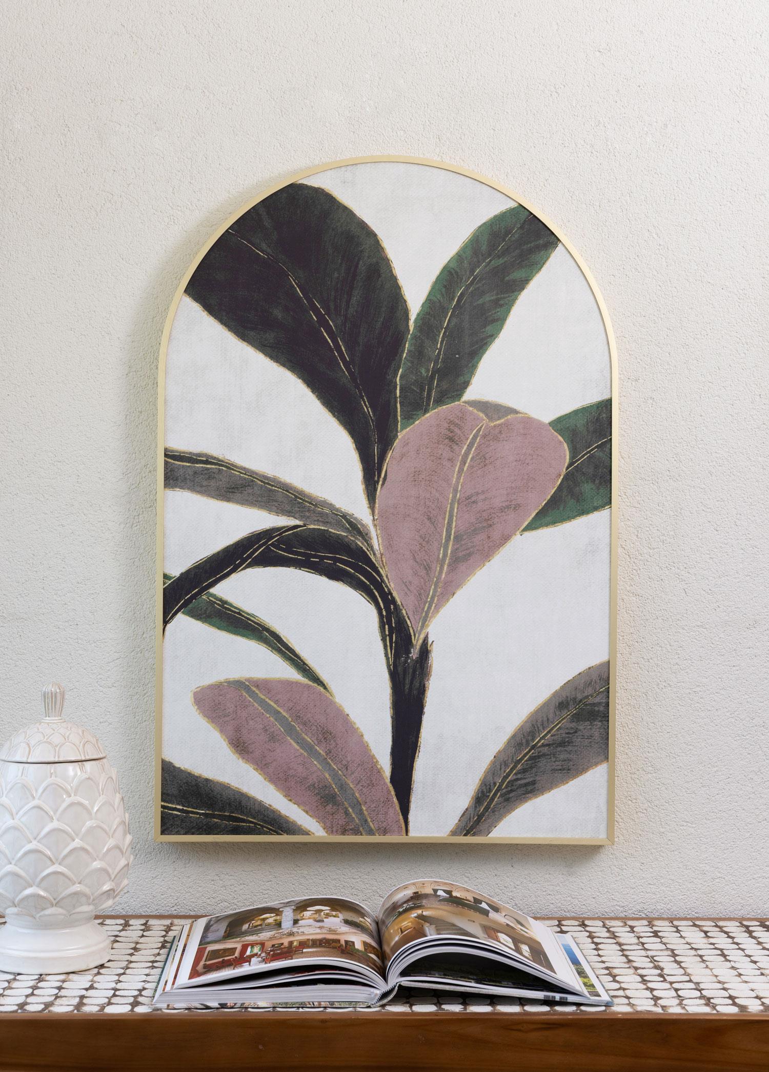 Botanic Leaf Tablo 60X90 Cm