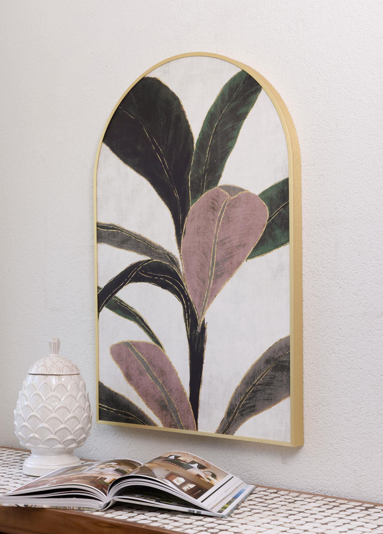 Botanic Leaf Tablo 60X90 Cm
