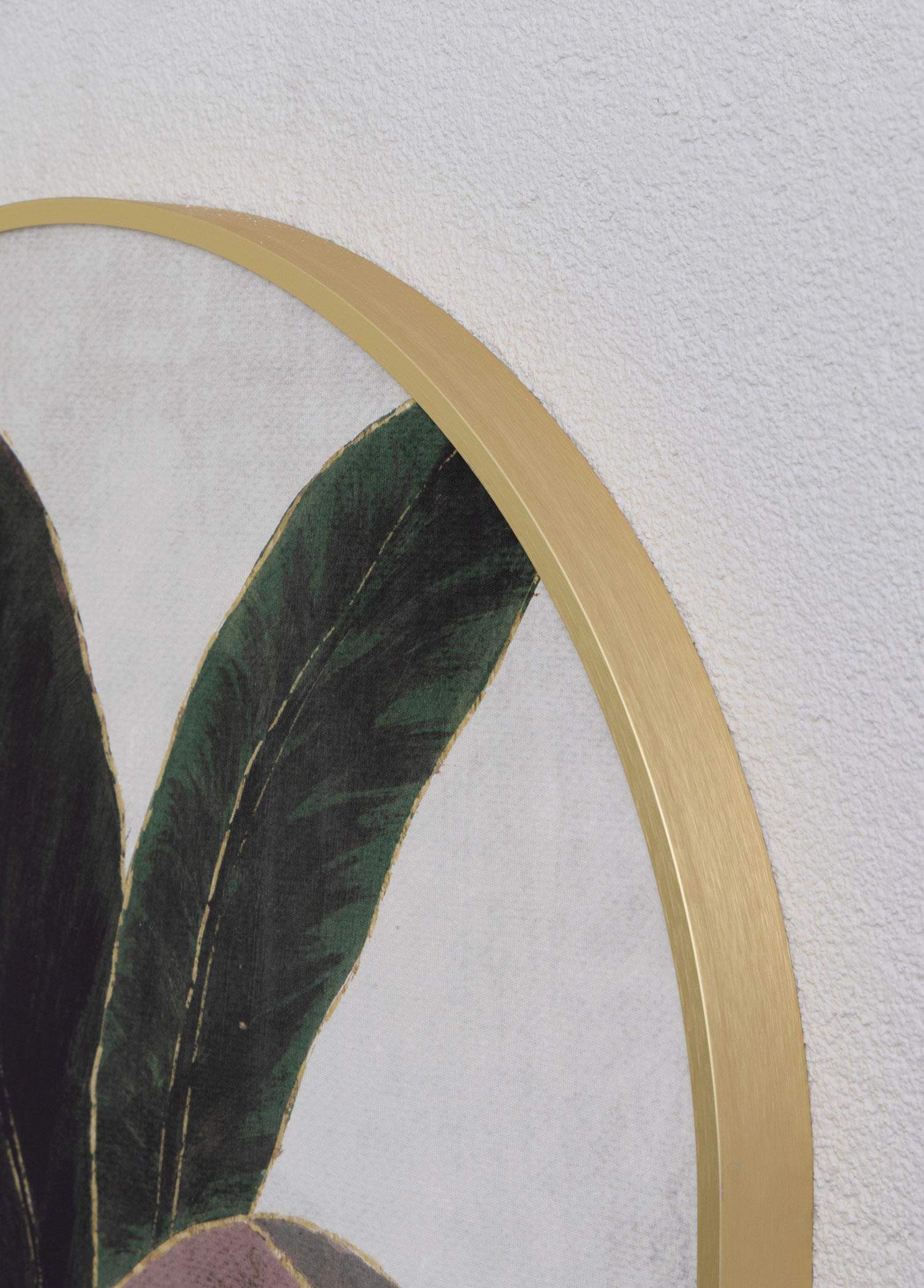 Botanic Leaf Tablo 60X90 Cm