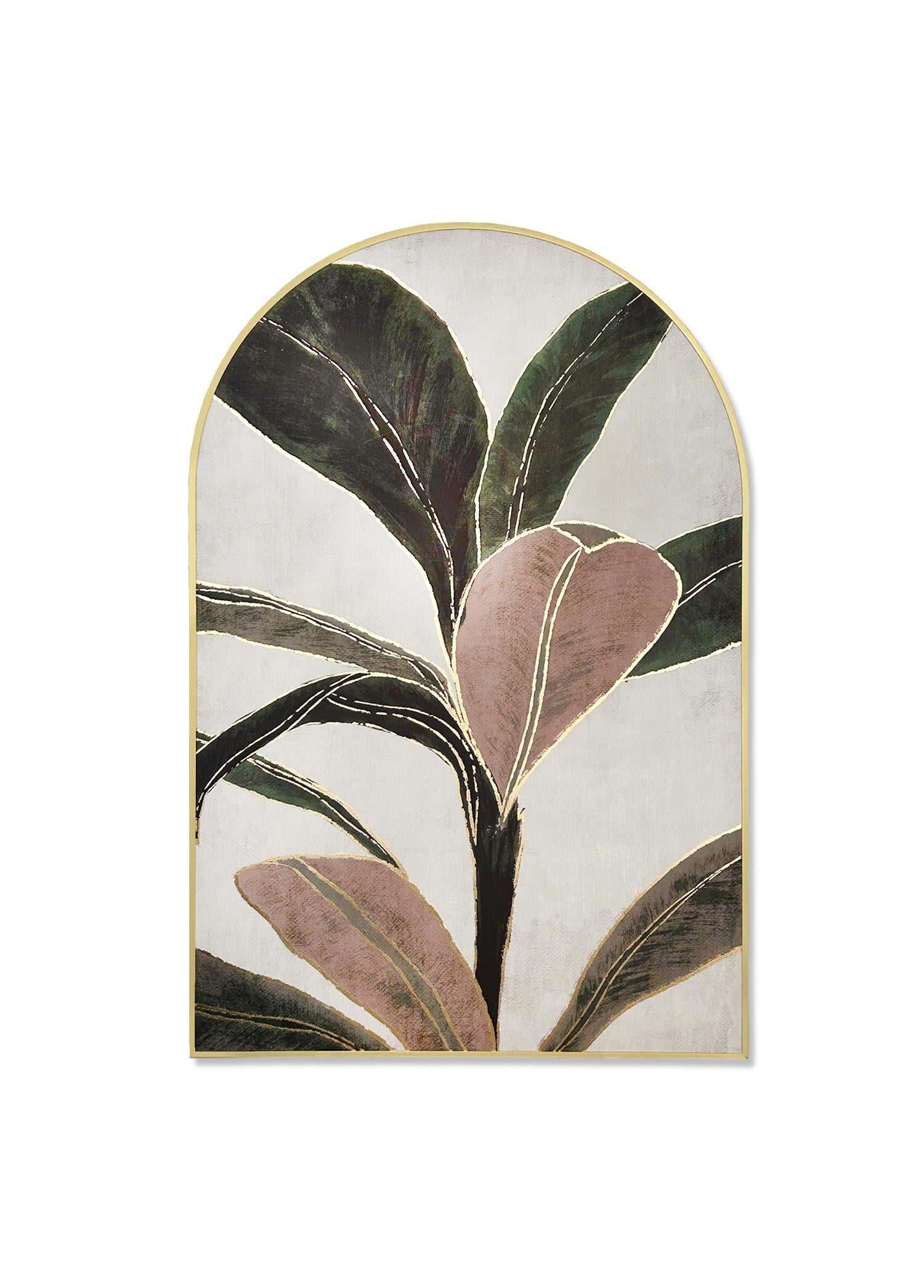 Botanic Leaf Tablo 60X90 Cm