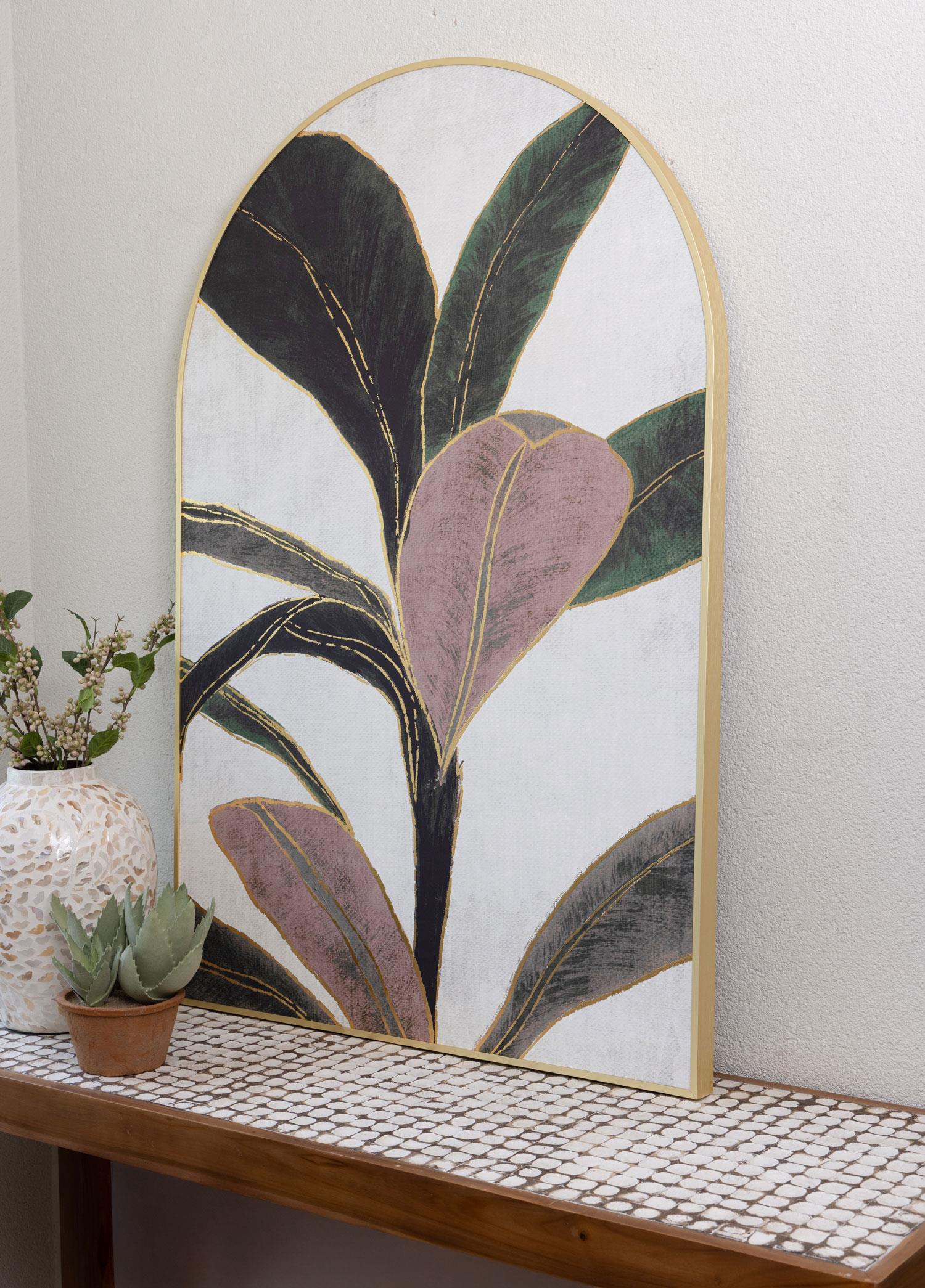 Botanic Leaf Tablo 80X120 Cm