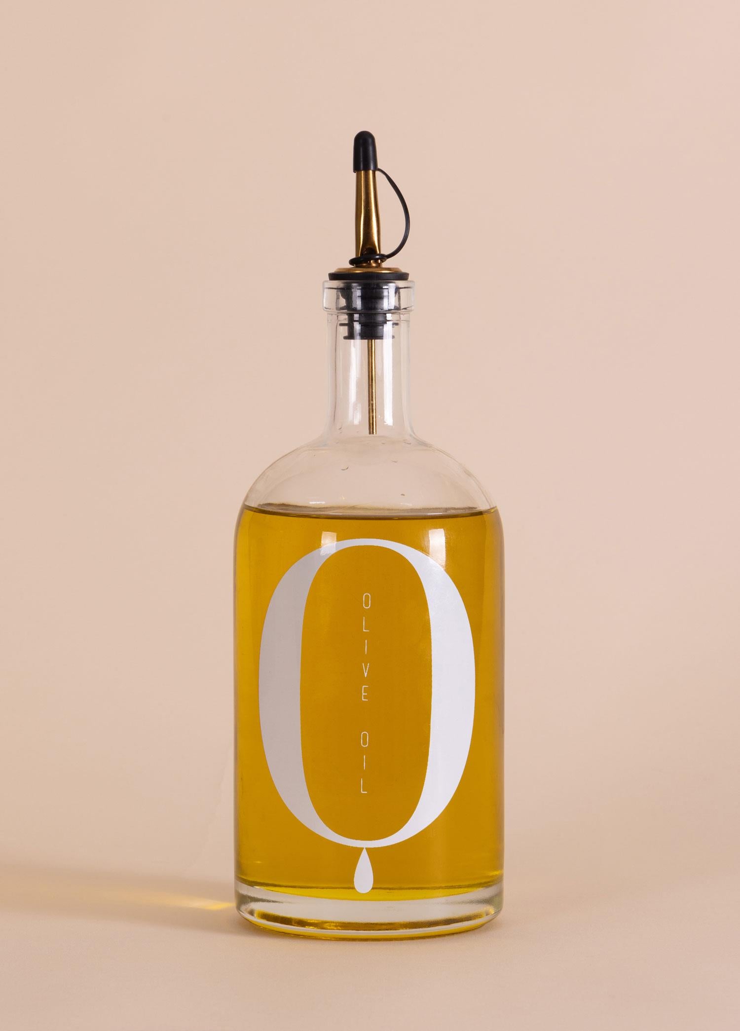 Cam Zeytinyağı Şişesi Yağlık 1000 Ml