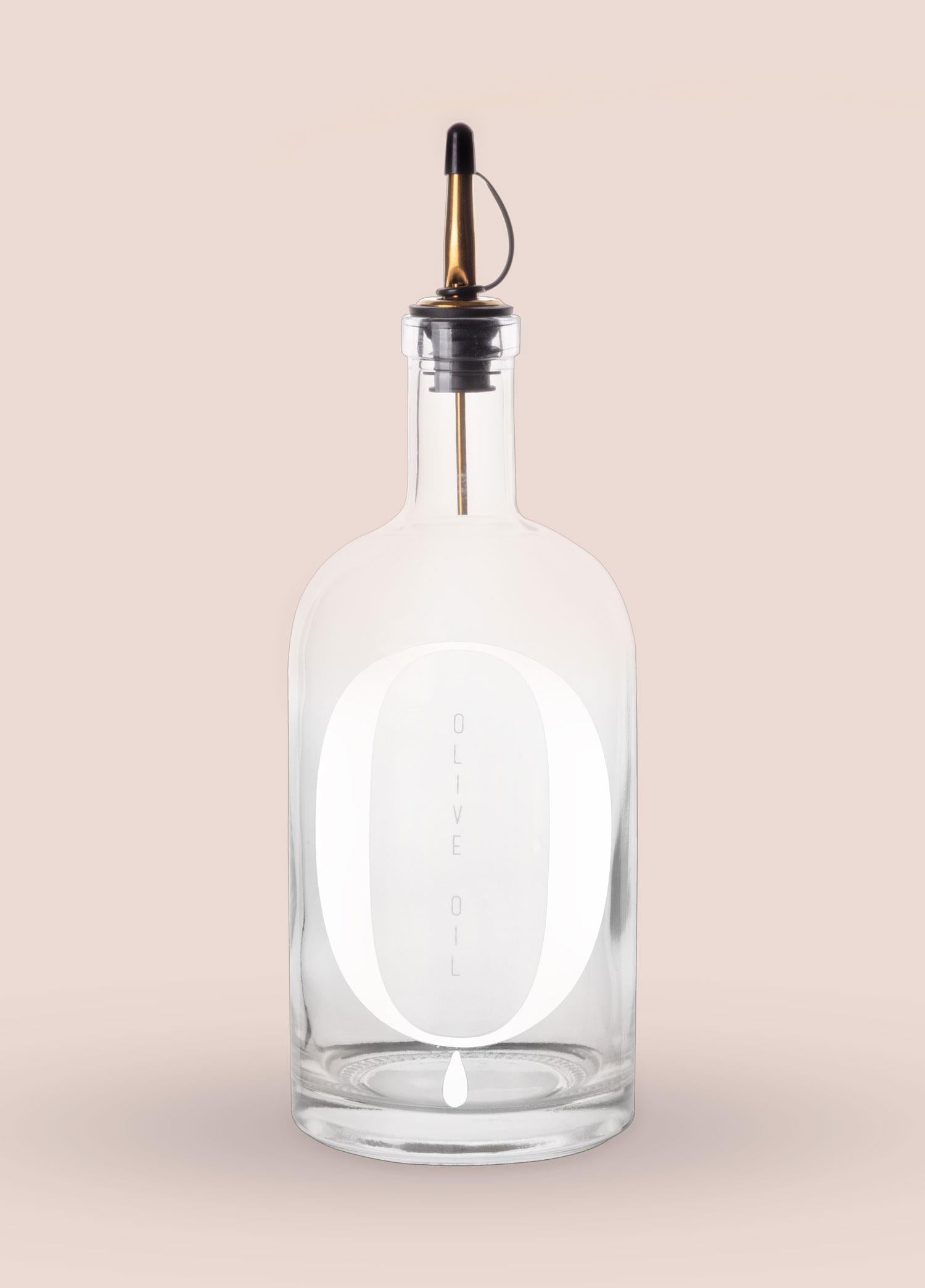 Cam Zeytinyağı Şişesi Yağlık 1000 Ml