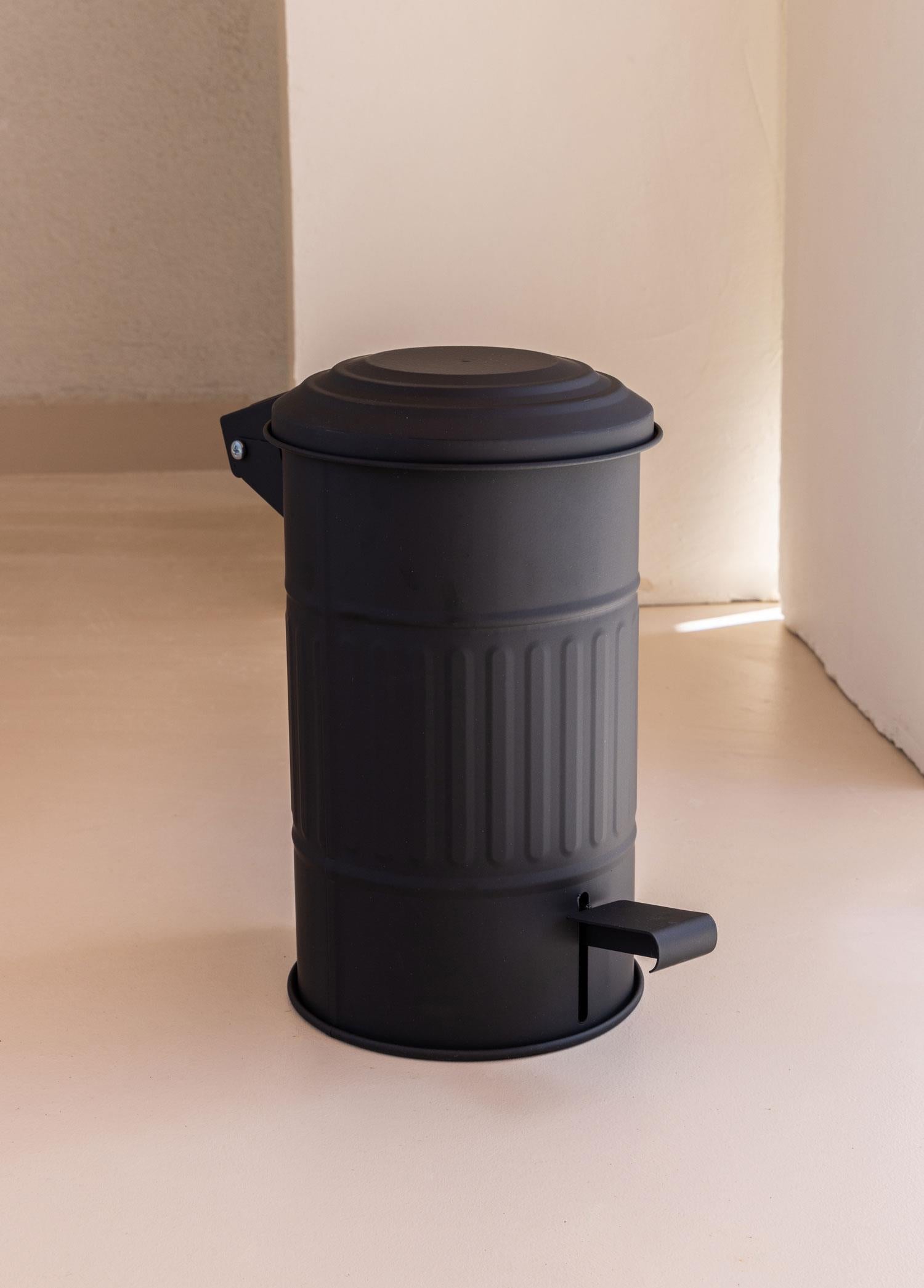 Çöp Kovası Banyo Siyah 5 Lt