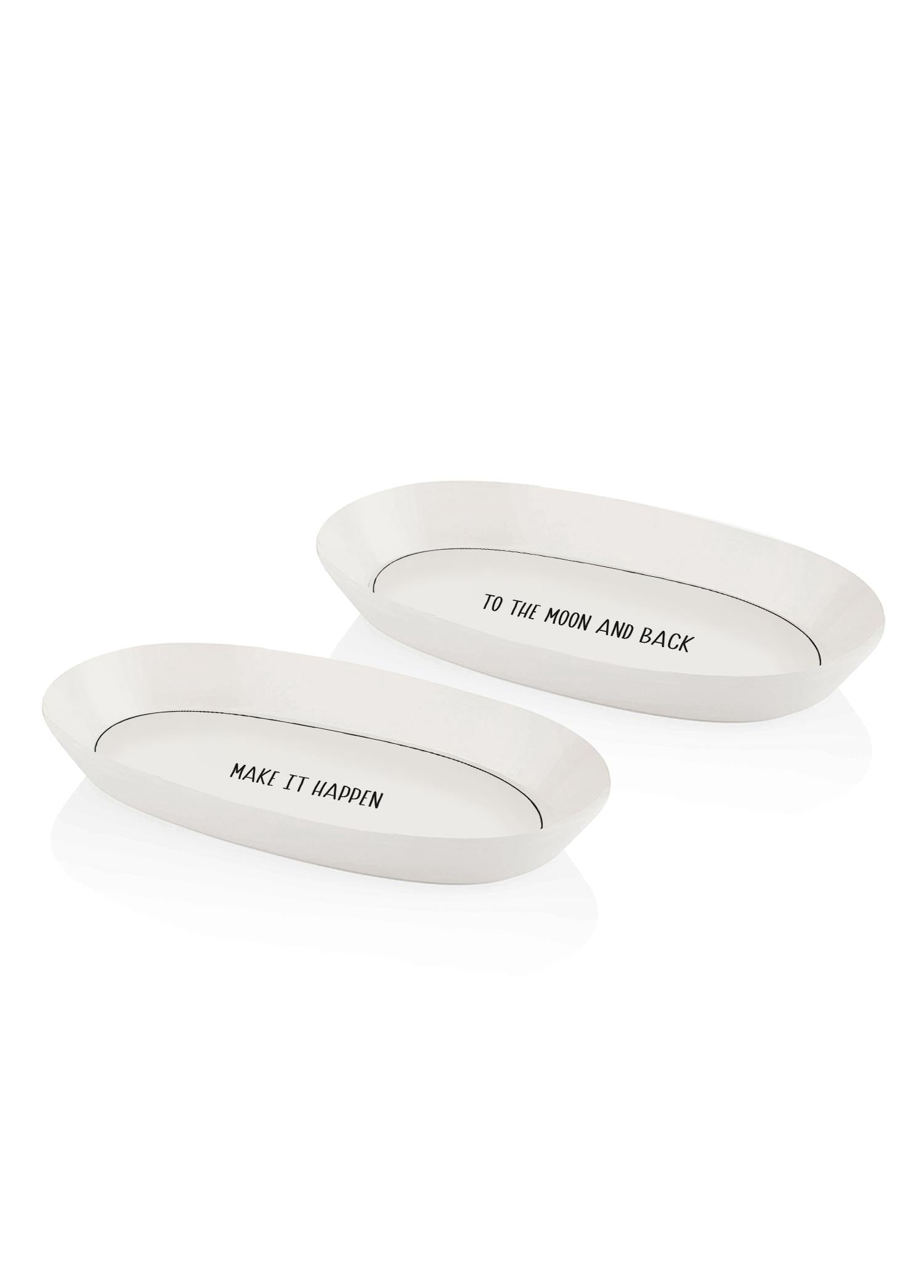 Daily Tunes Oval Servis Tabağı 2Li Set 29Cm