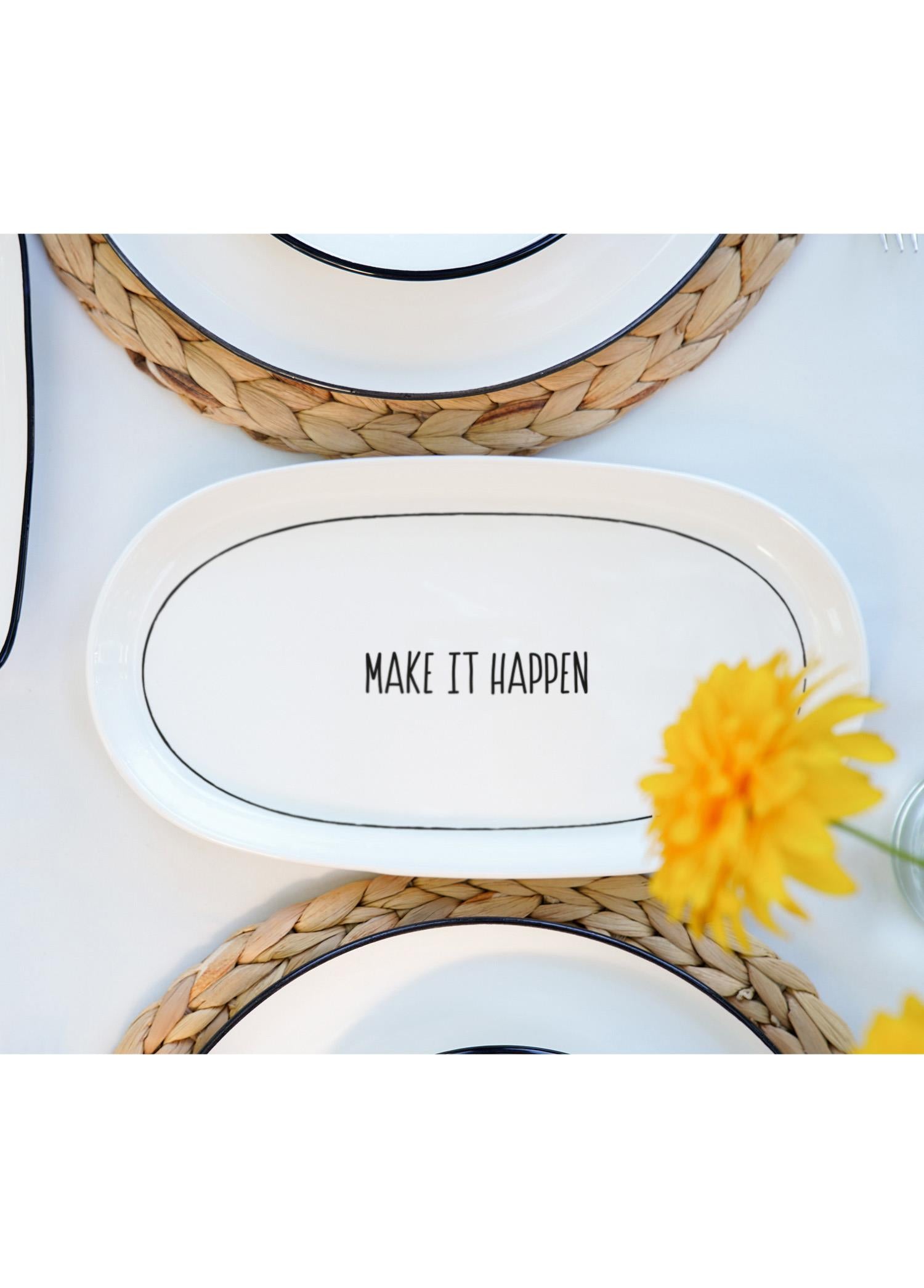 Daily Tunes Oval Servis Tabağı 2Li Set 29Cm