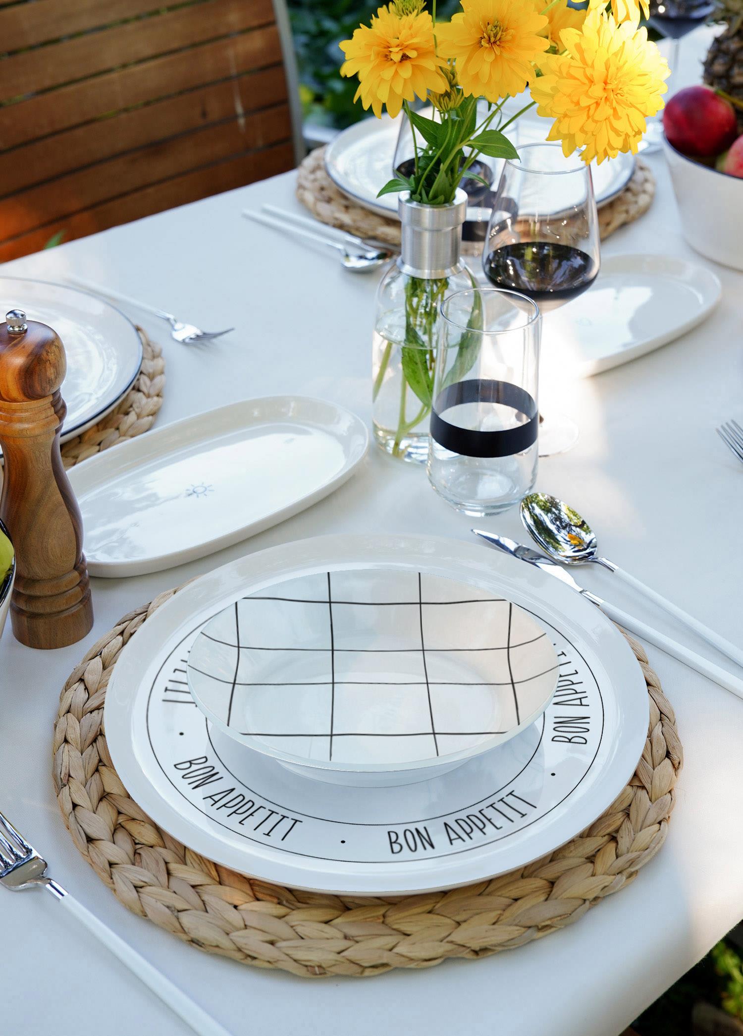 Daily Tunes Yemek Tabağı - 6Lı Set 20 Cm