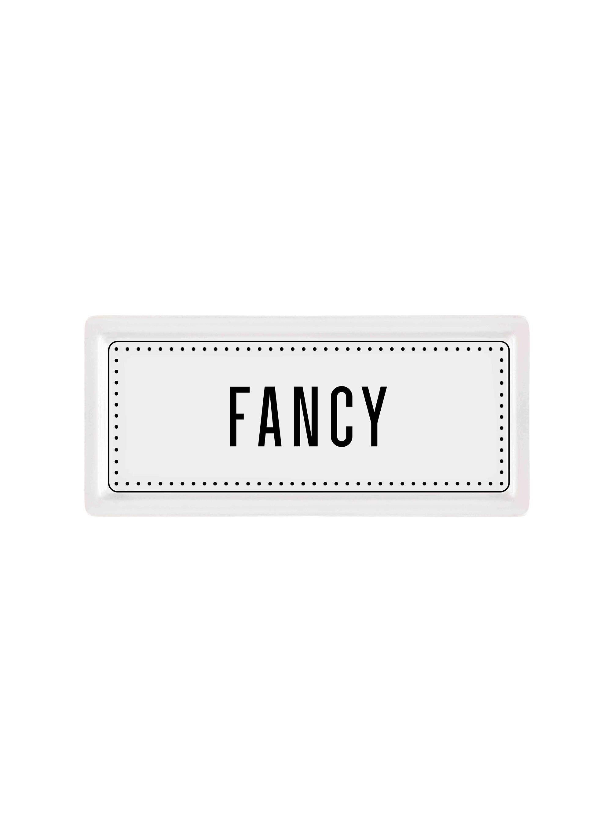 Dikdörtgen Servis Tabağı Fancy - 35 X 16 Cm