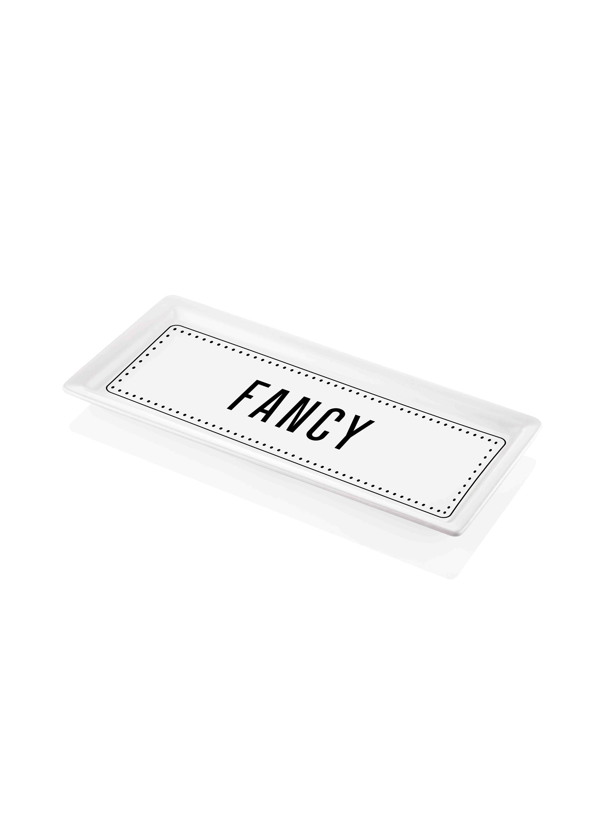 Dikdörtgen Servis Tabağı Fancy - 35 X 16 Cm