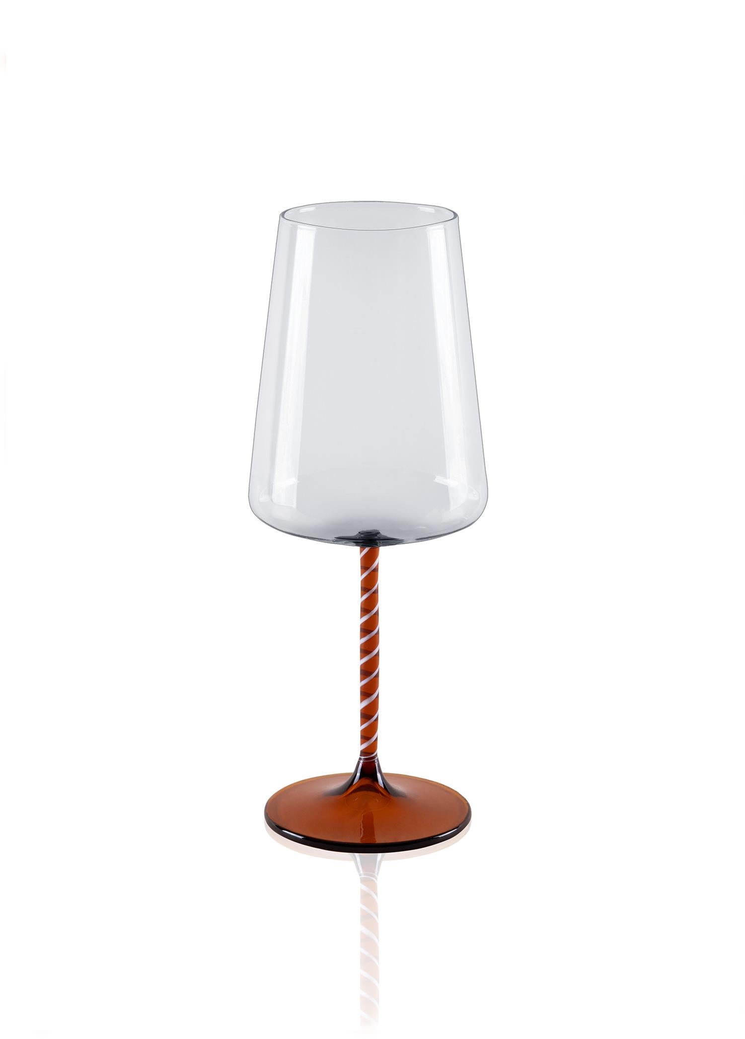 Edera Şarap Kadehi Amber 500 Ml
