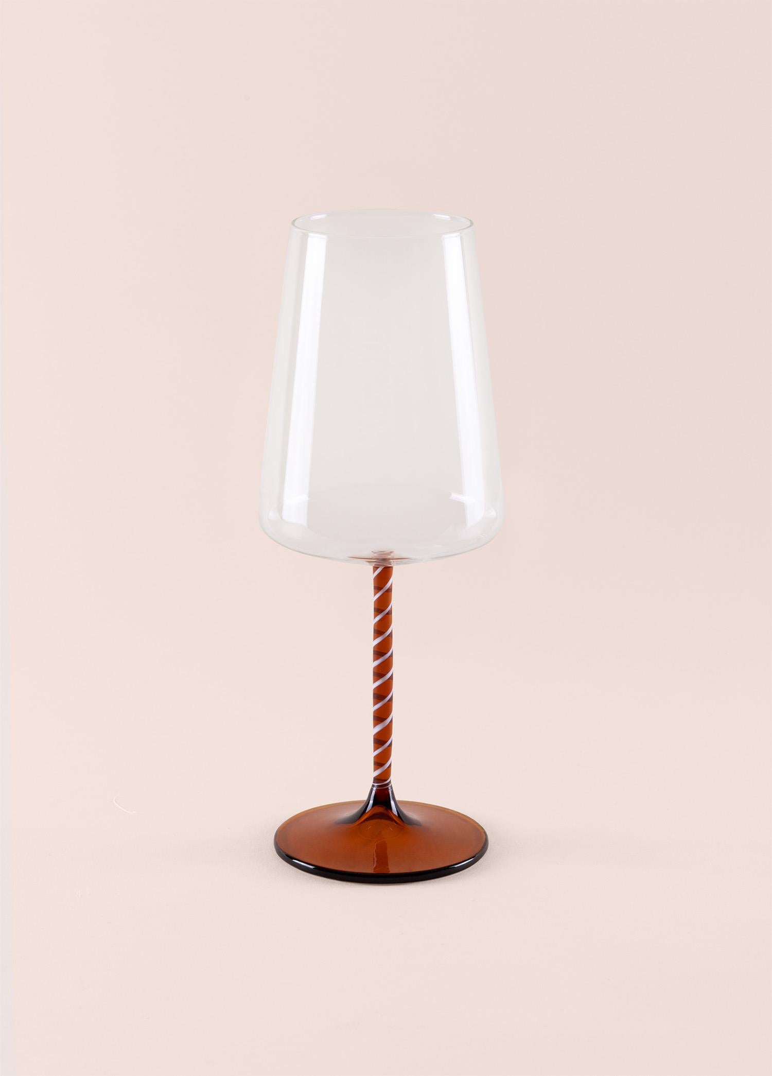 Edera Şarap Kadehi Amber 500 Ml
