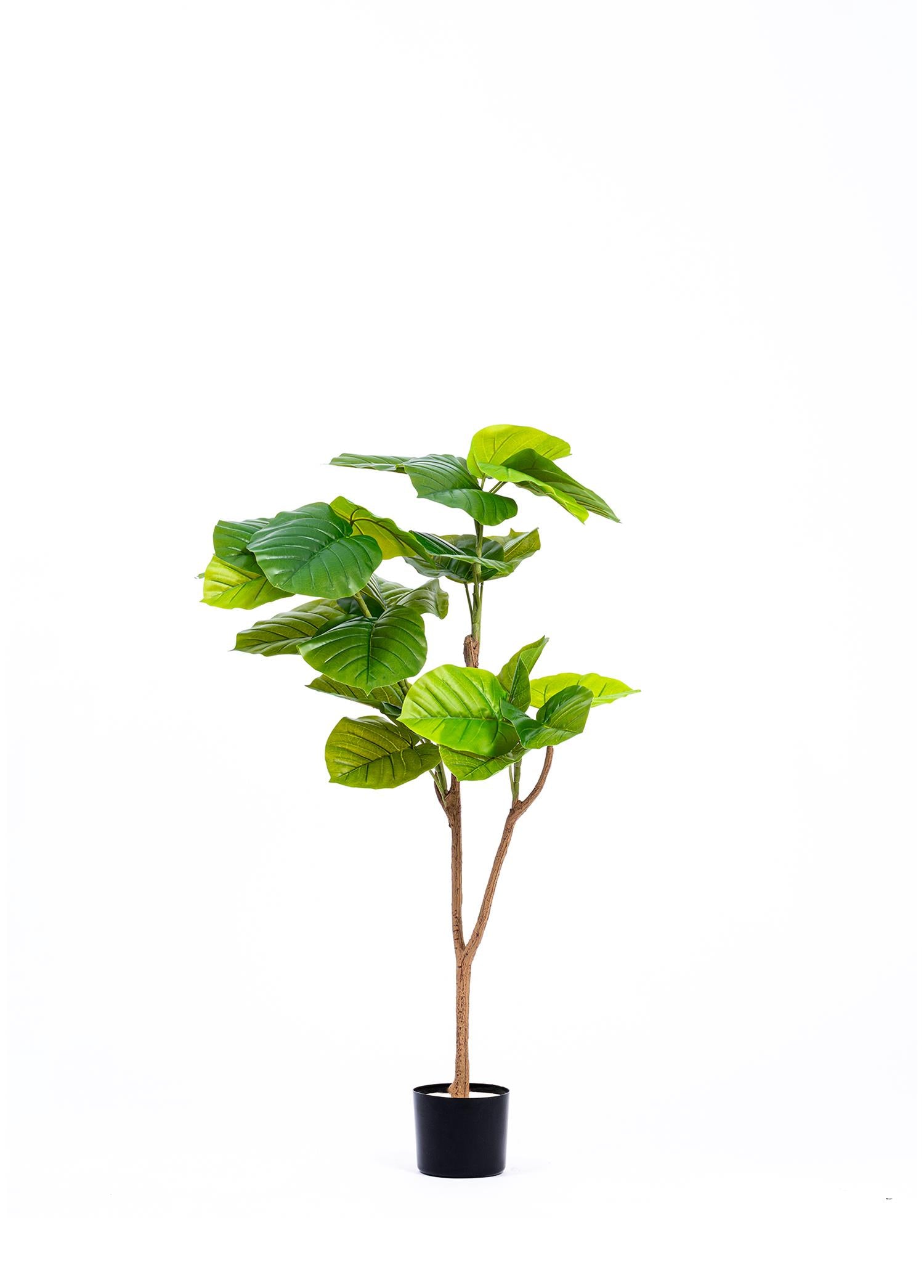 Ficus Umbellata Yapay Ağaç Yeşil 4 Dallı 120 Cm