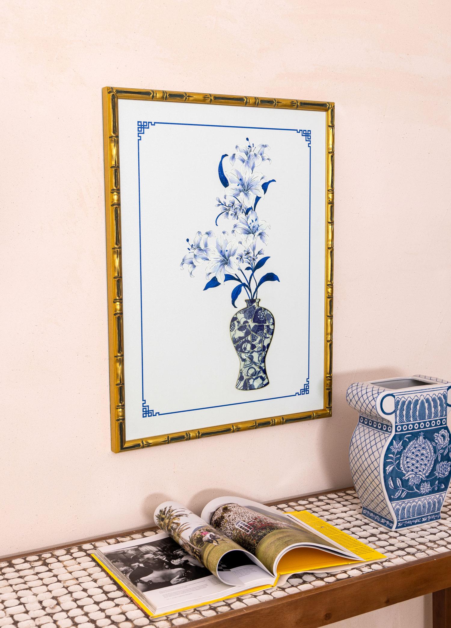 Floral Tablo 60X80X4 Cm Tbl0092