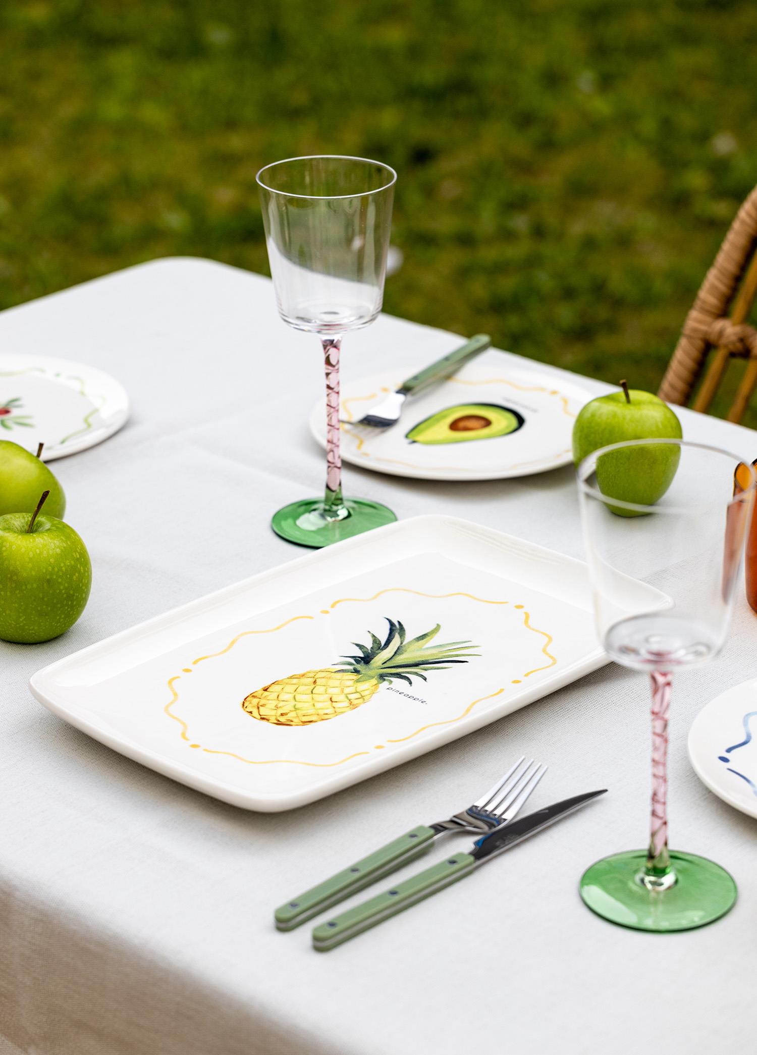 Furutta Dikdörtgen Servis Tabağı 33X21 Cm