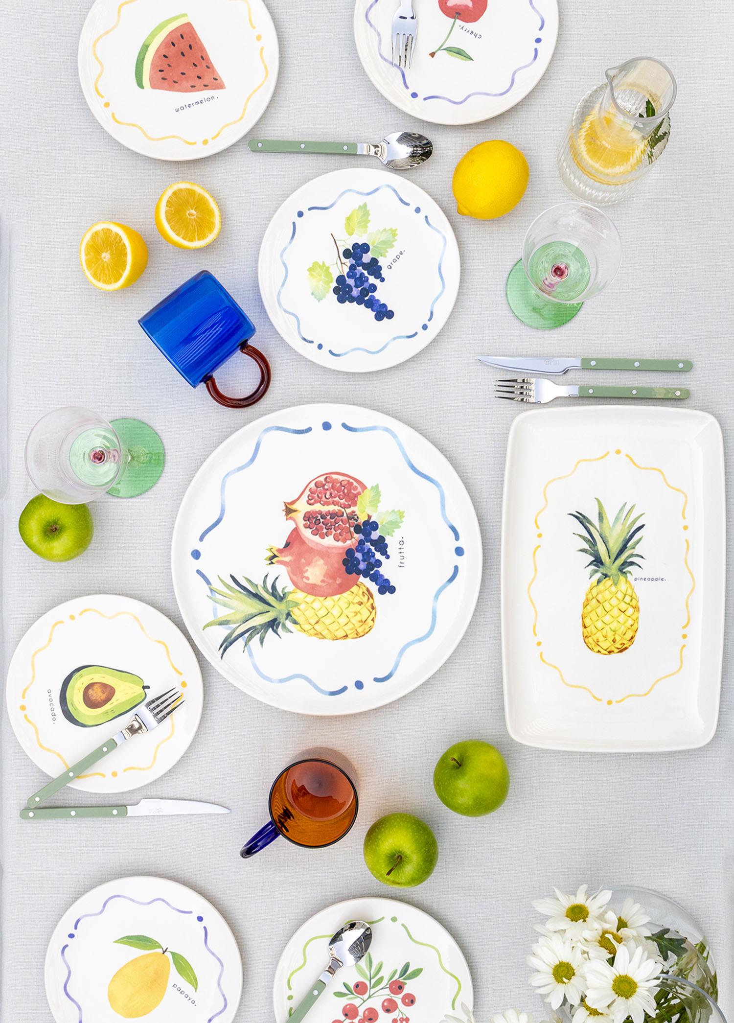 Furutta Dikdörtgen Servis Tabağı 33X21 Cm
