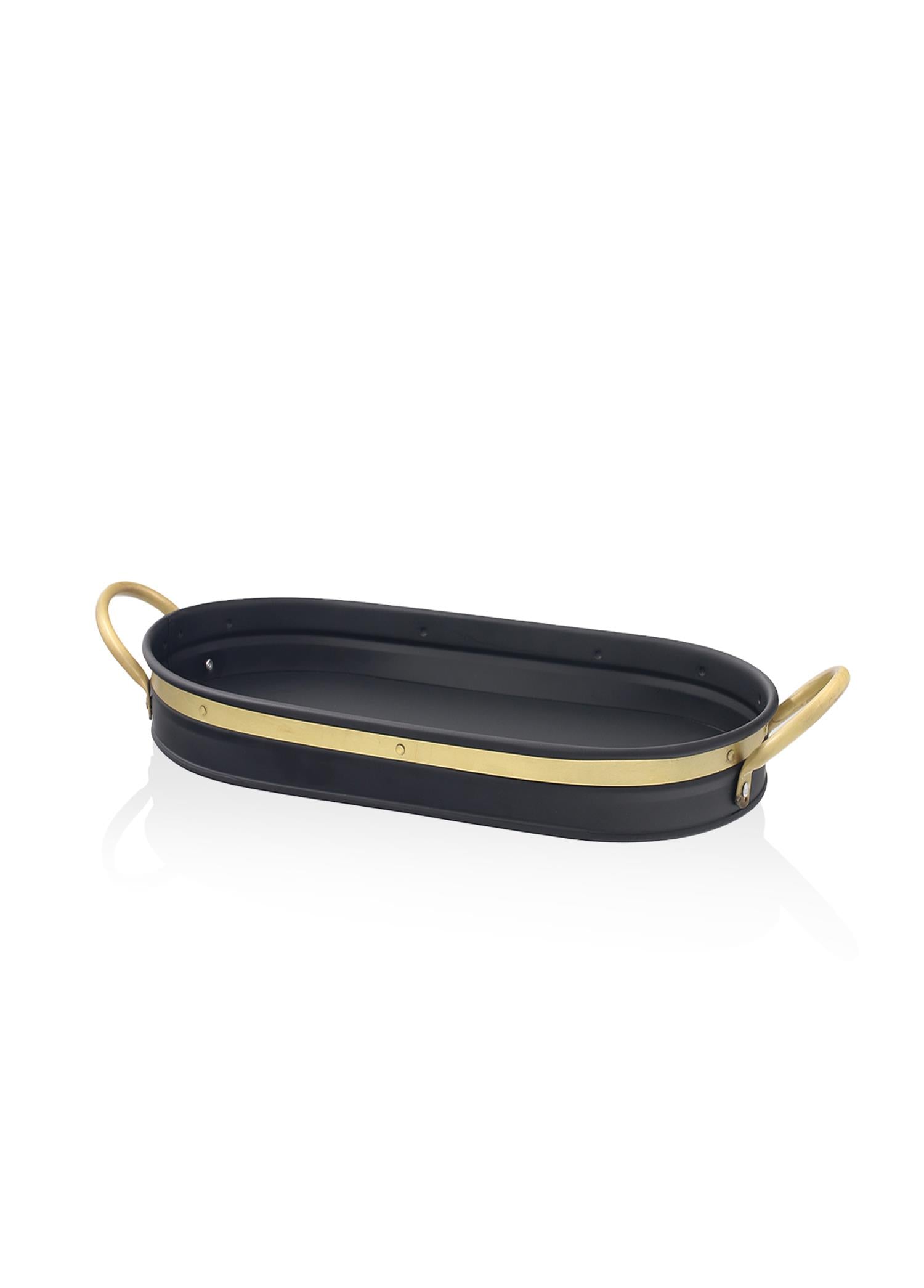Galvin Tepsi Siyah 65X33 Cm