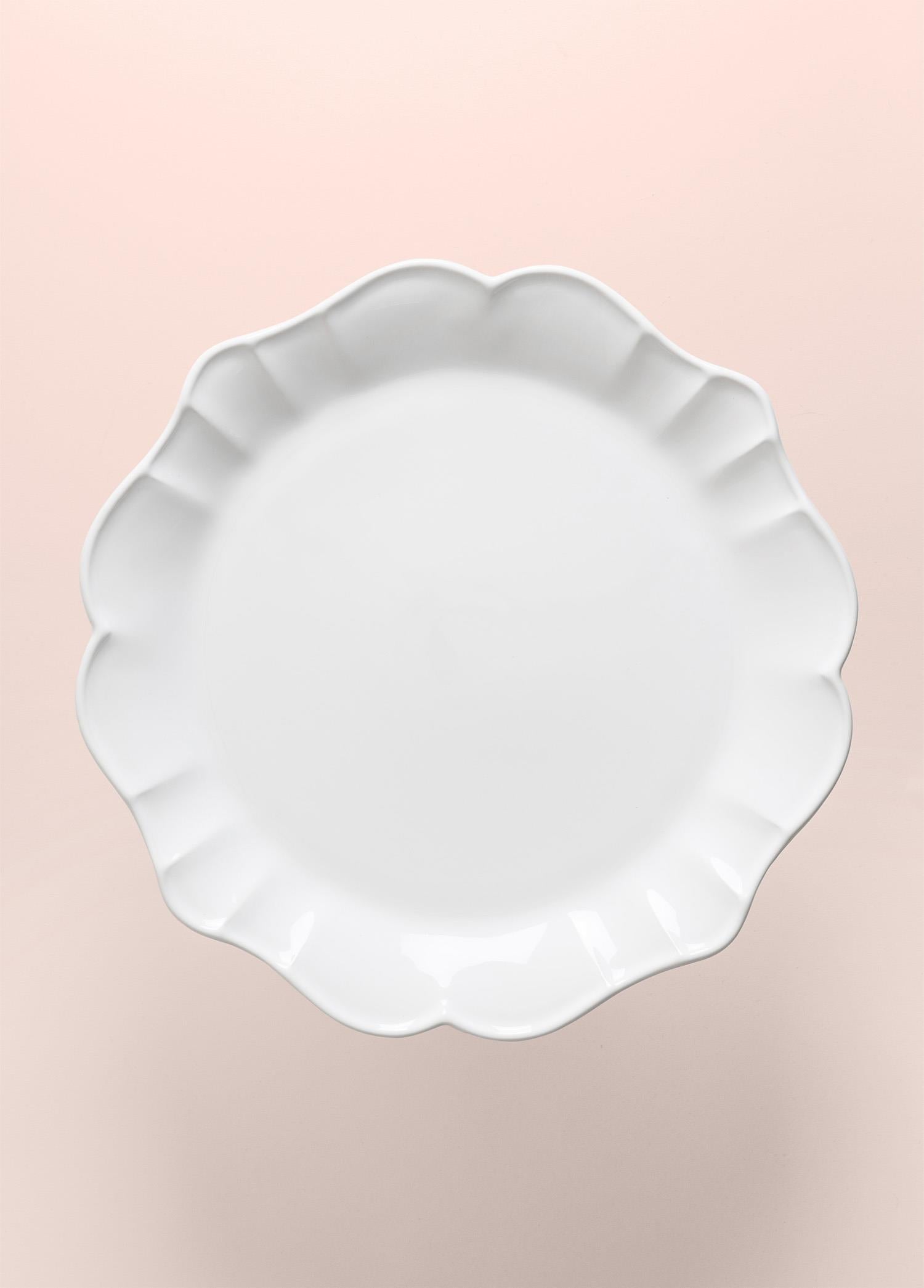 Grande Pasta Kek Standı Beyaz 32X12 Cm Grd0011