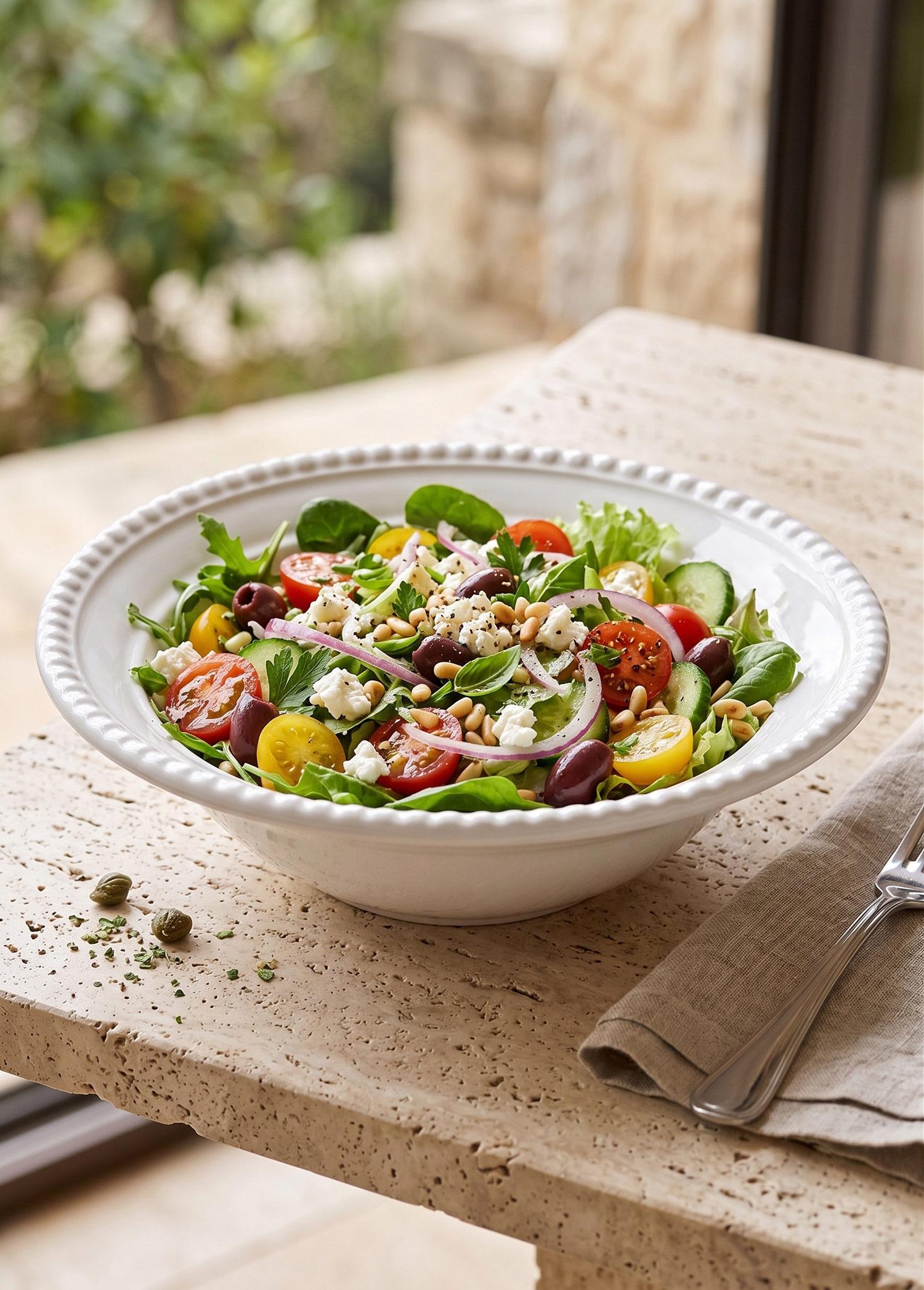Grande Salata Kasesi Beyaz 22 Cm