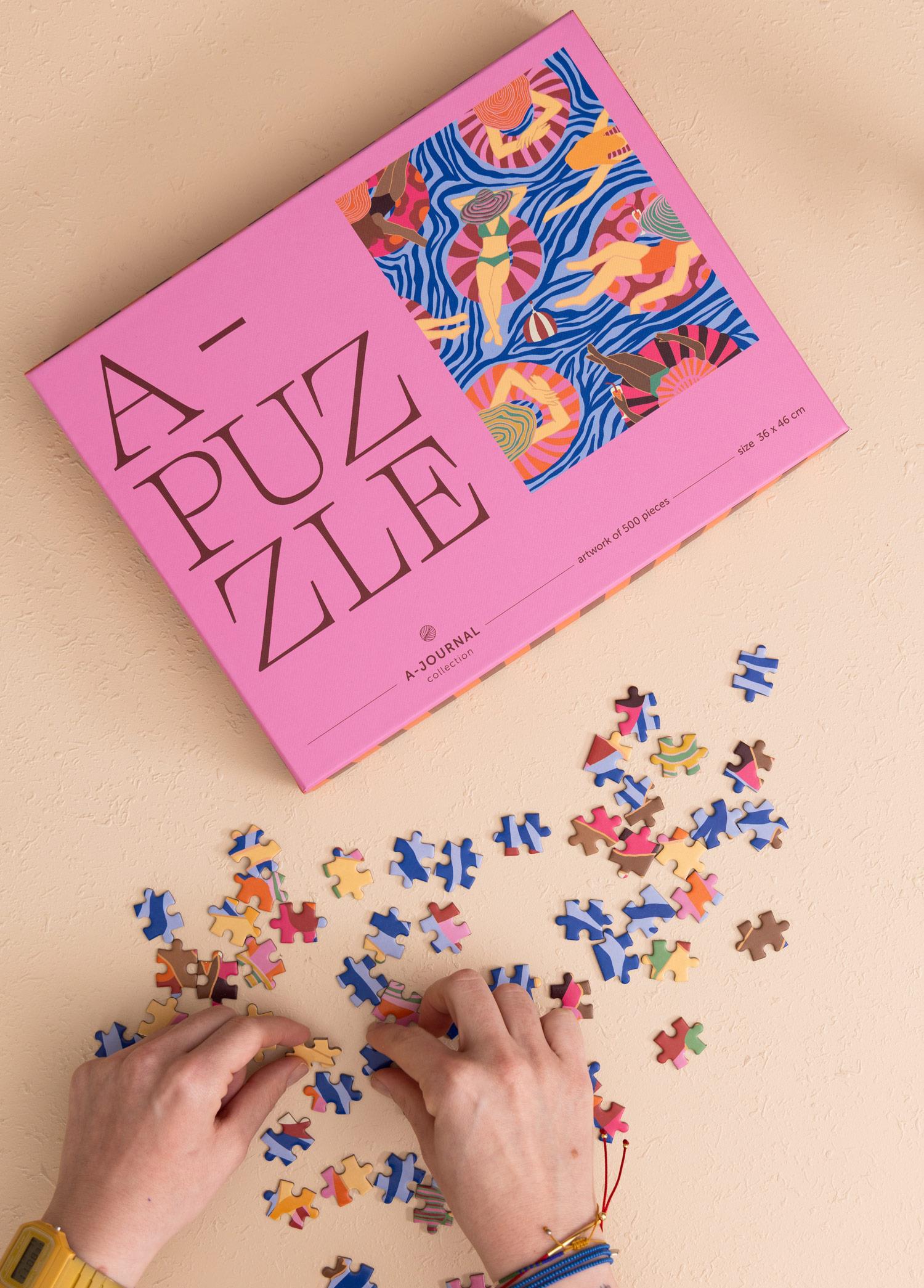 Havuz Partisi Temalı Puzzle