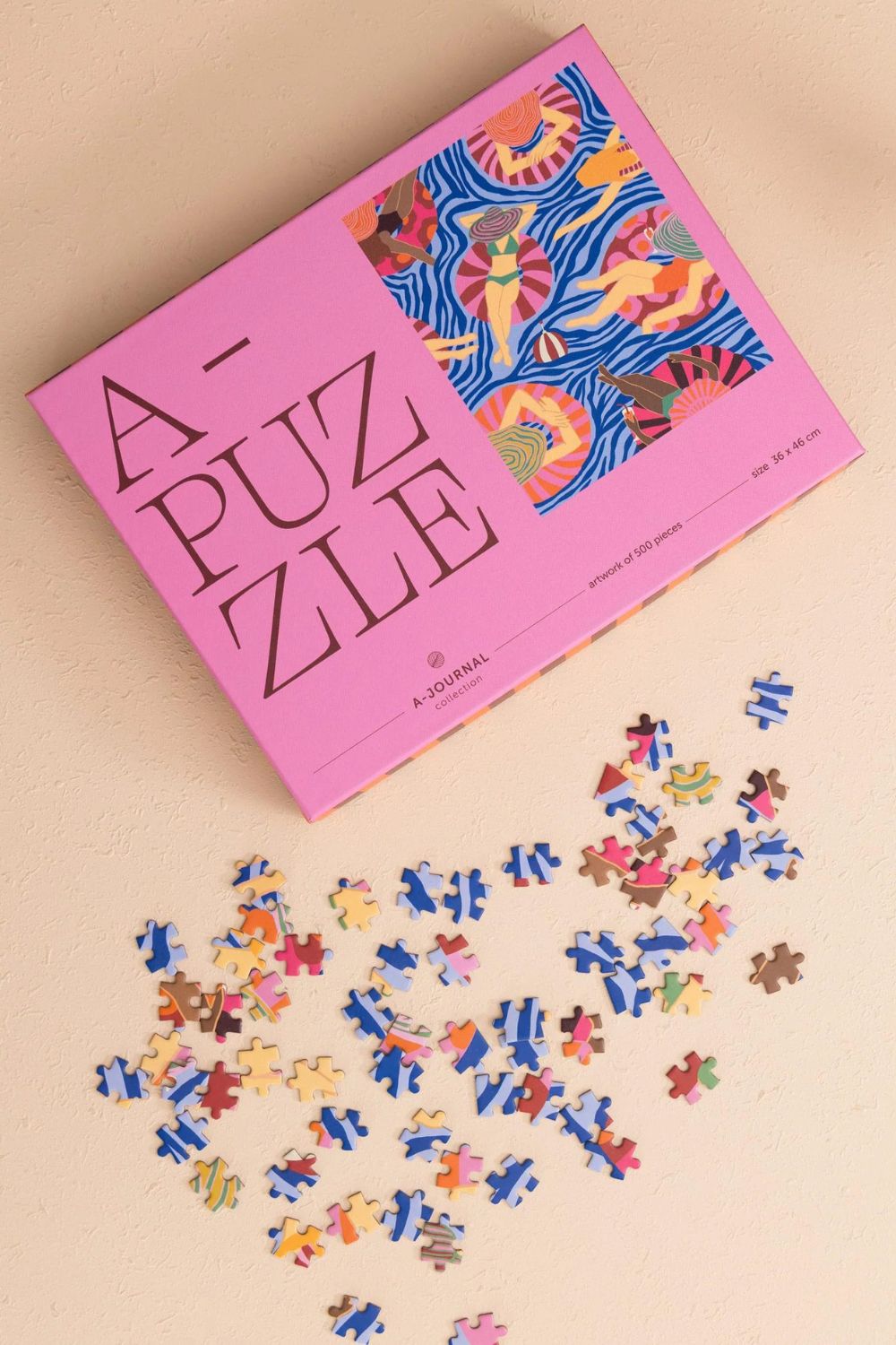 Havuz Partisi Temalı Puzzle, 500 Parça - 2