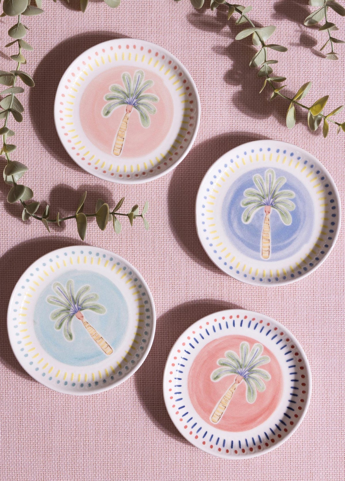 Italian Summer Sosluk Çerezlik 4Lü Set 10 Cm