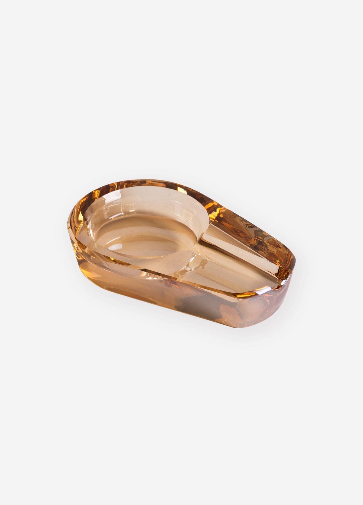 Kristal Puro Küllüğü Amber 12X8 Cm