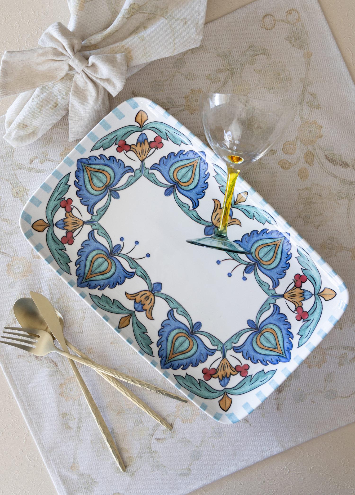 Limoncello Servis Tabağı 31X20 Cm