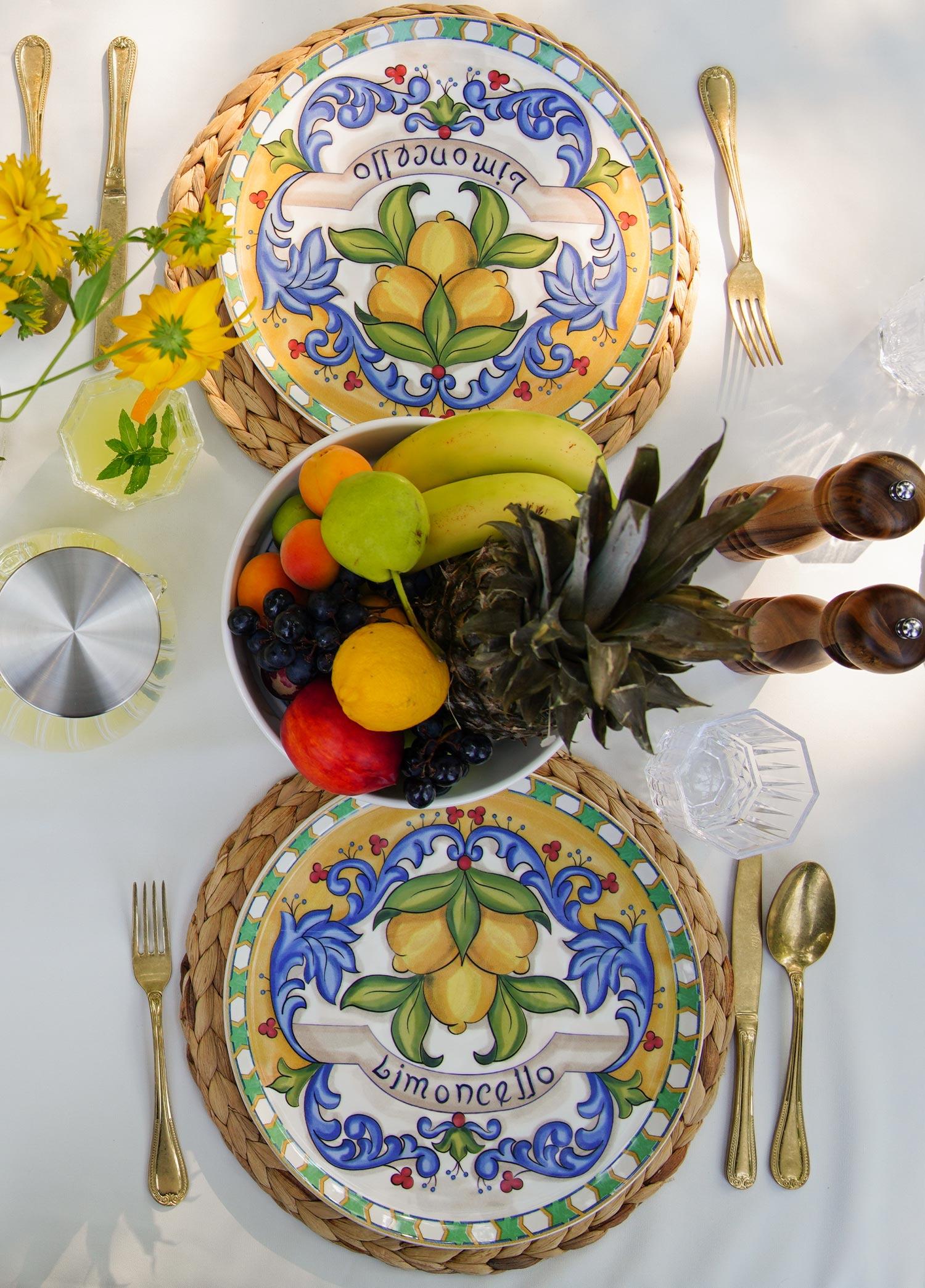 Limoncello Servis Tabağı 30 Cm 6 Kişilik