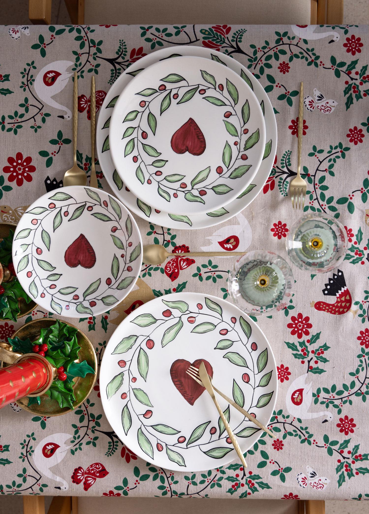 Luv Yemek Tabağı 6Lı Set 20 Cm