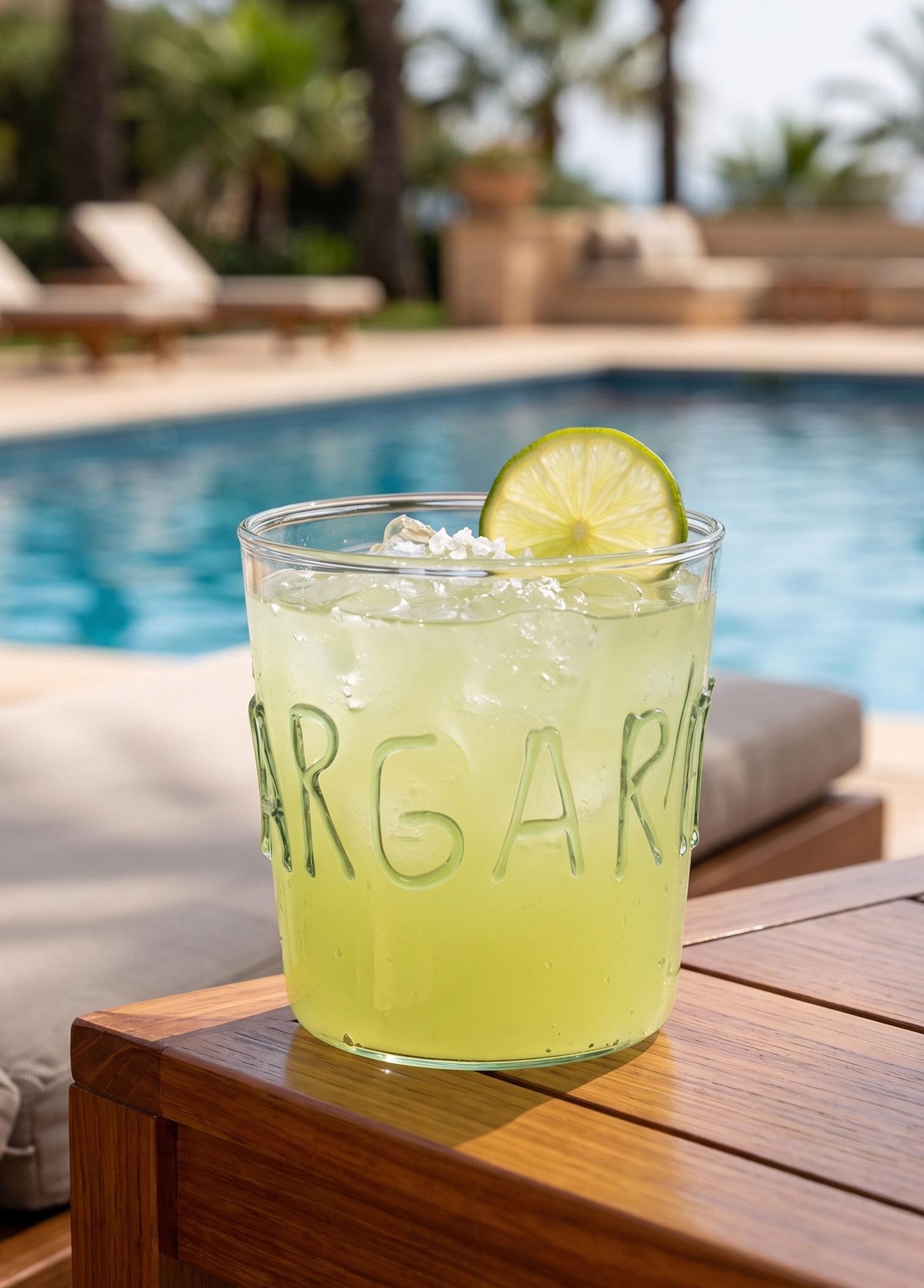 Cam Su Bardaği Yeşil 320 Ml Margarita