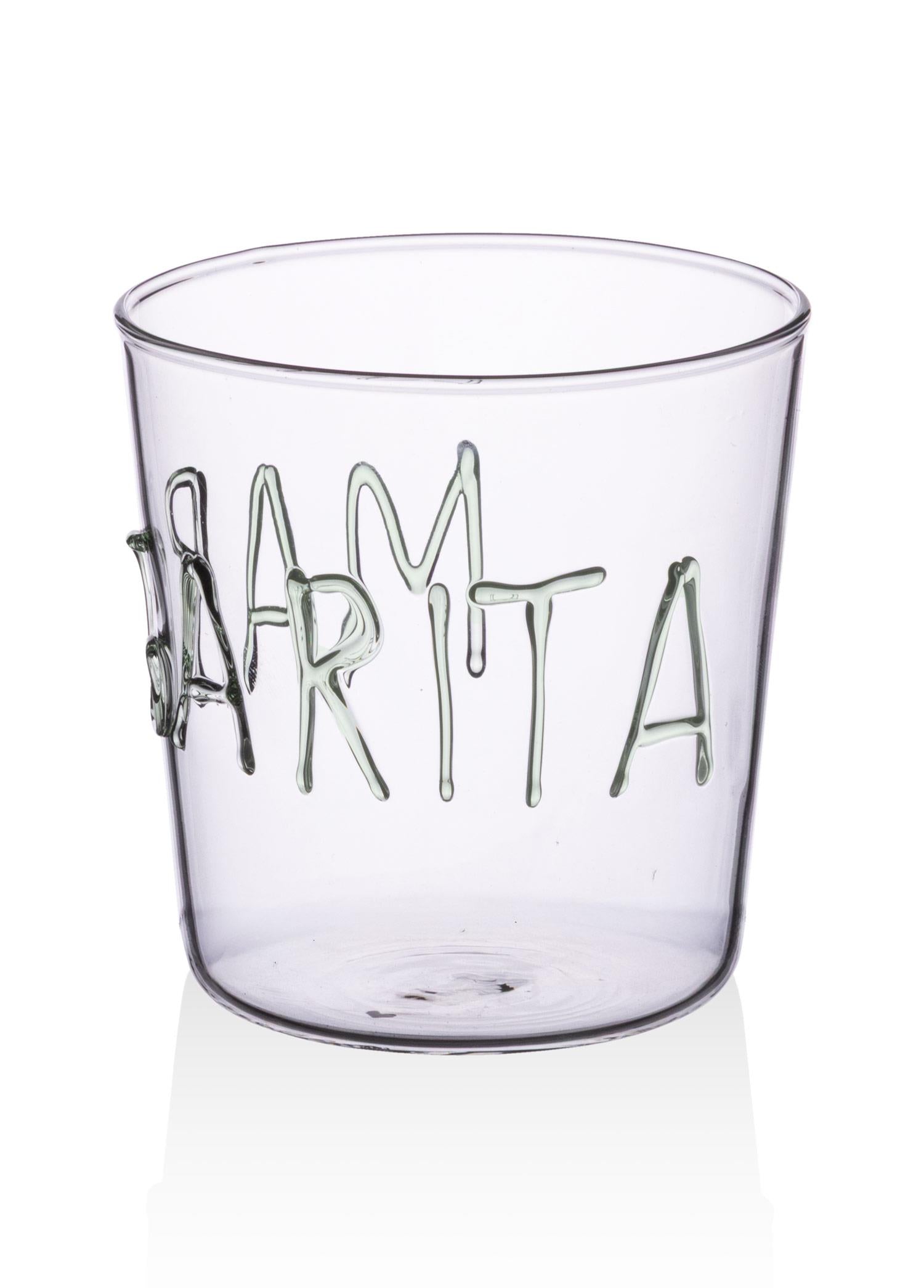Cam Su Bardaği Yeşil 320 Ml Margarita