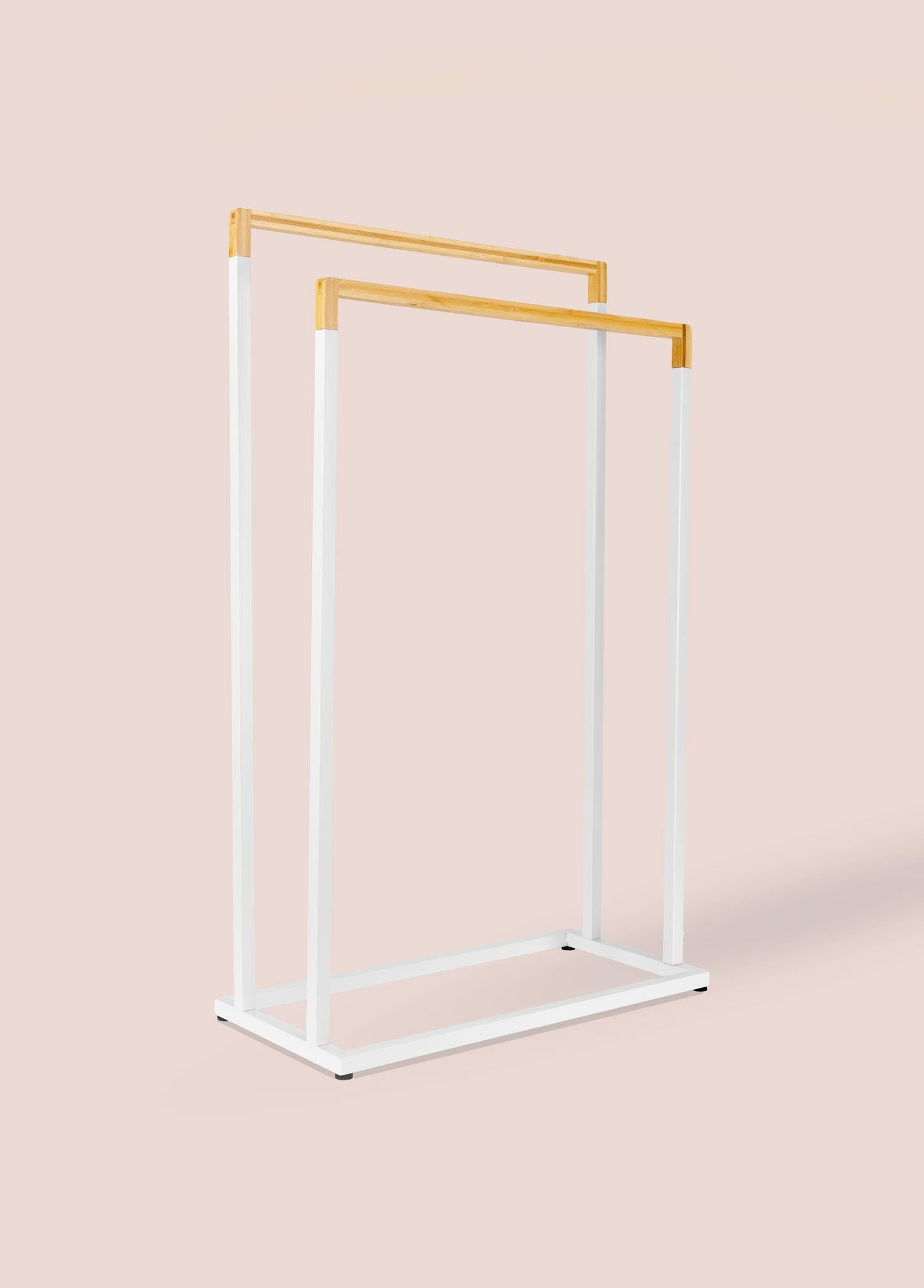 Metal Havlu Askılığı Beyaz Glv0763