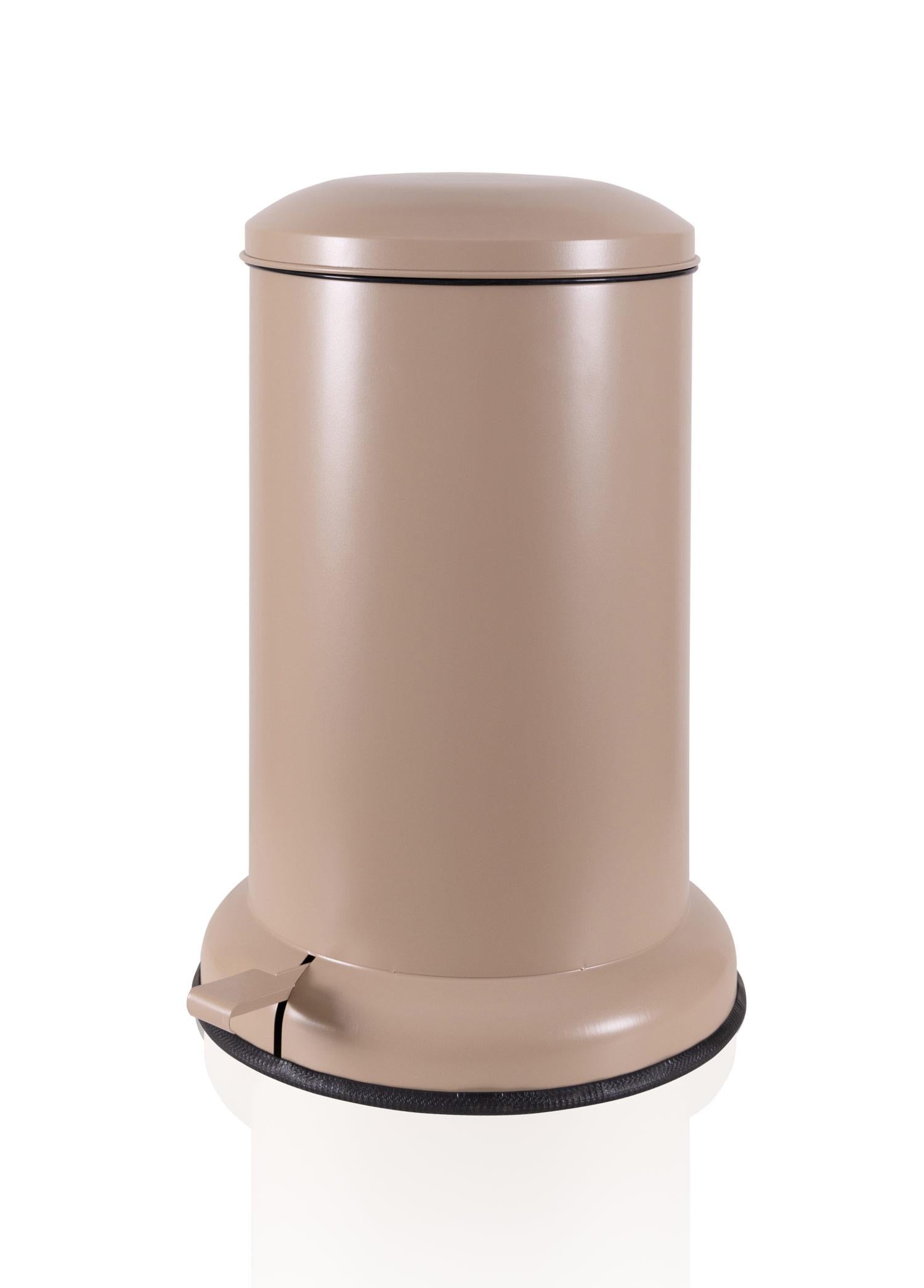 Metal Pedallı Çöp Kovası Mocha 30 Lt