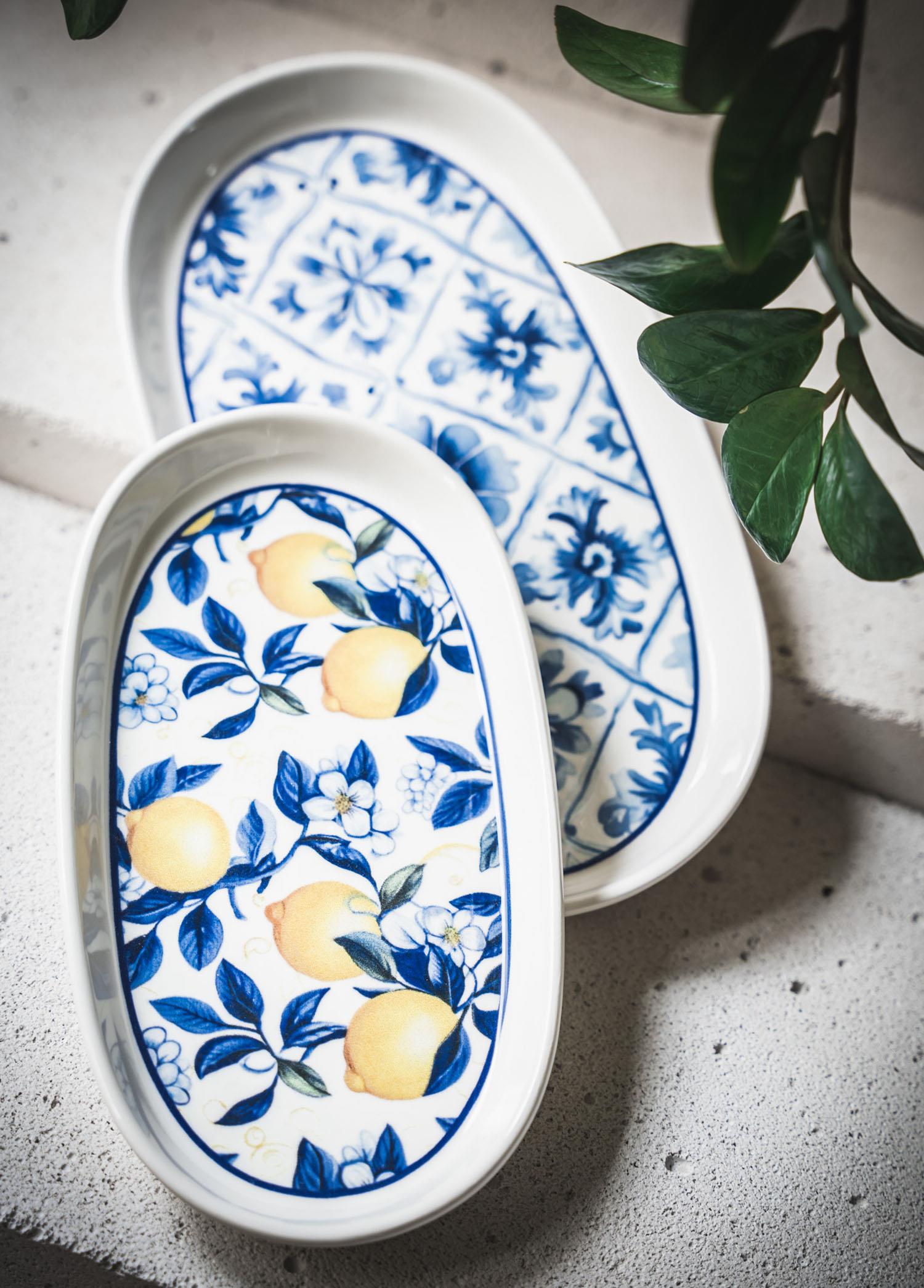 Odore Di Limone Oval Servis Tabağı 2Li 23 Cm