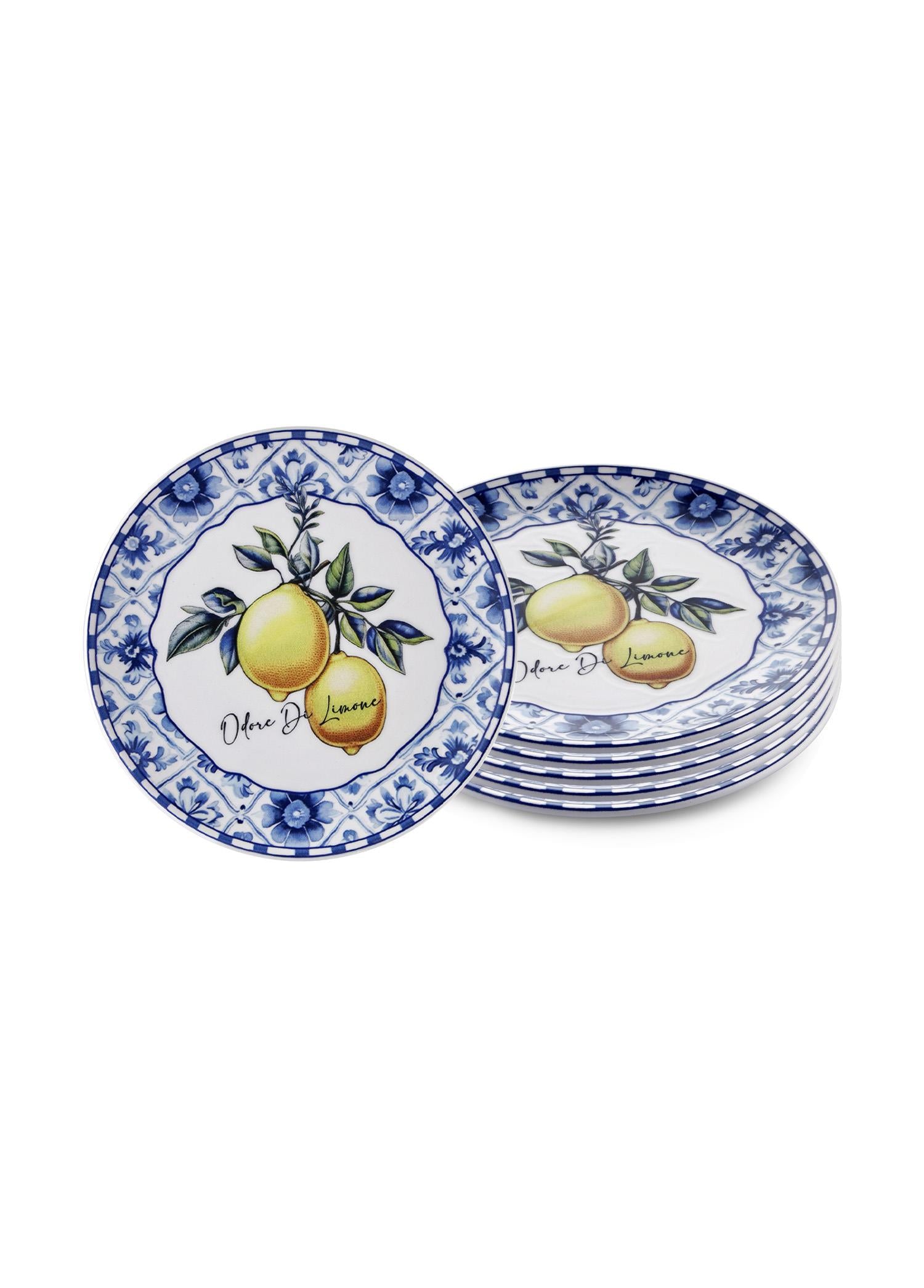 Odore Di Limone Pasta Tabağı 6Lı Set 19 Cm Odl0001