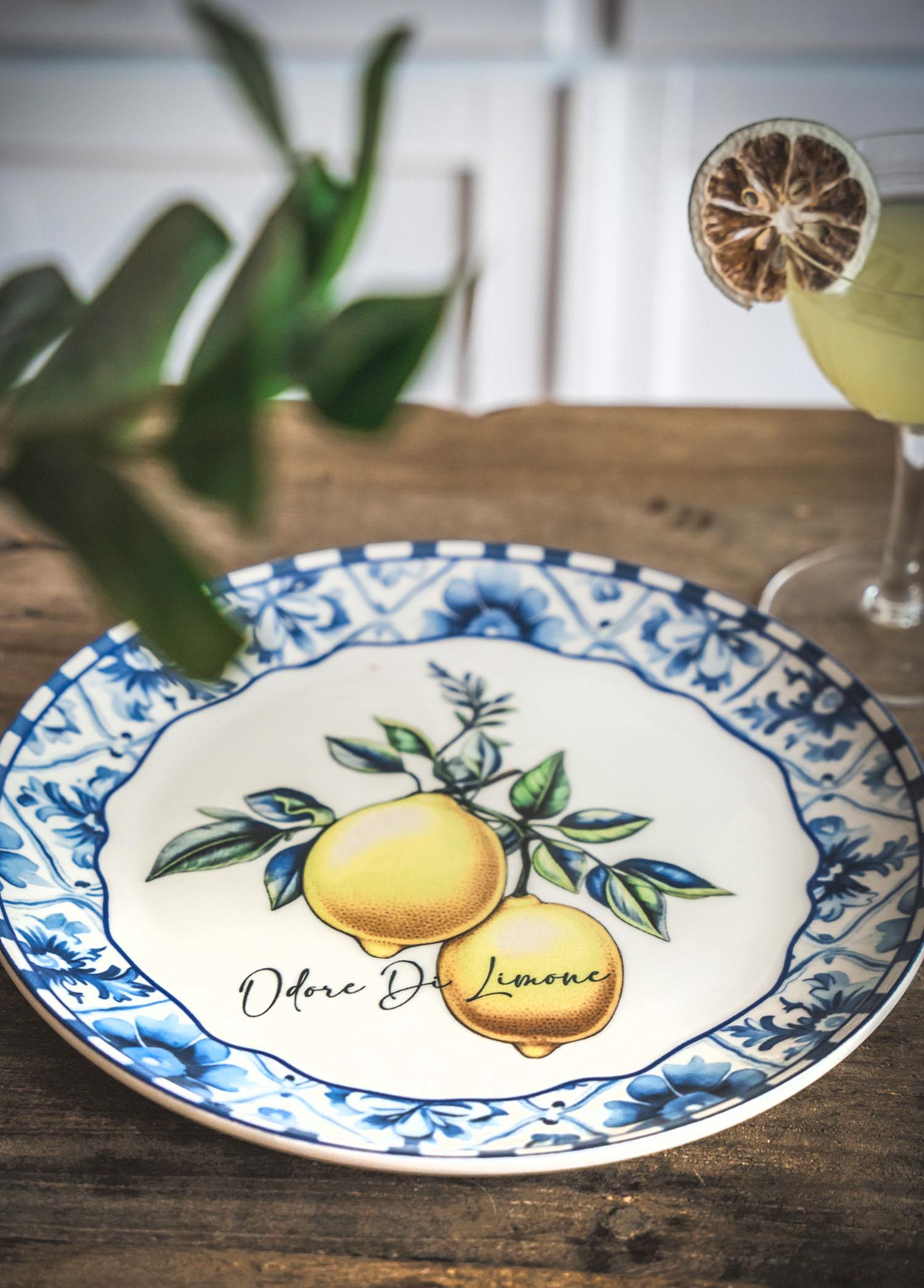 Odore Di Limone Servis Tabağı 6Lı Set 26 Cm Odl003