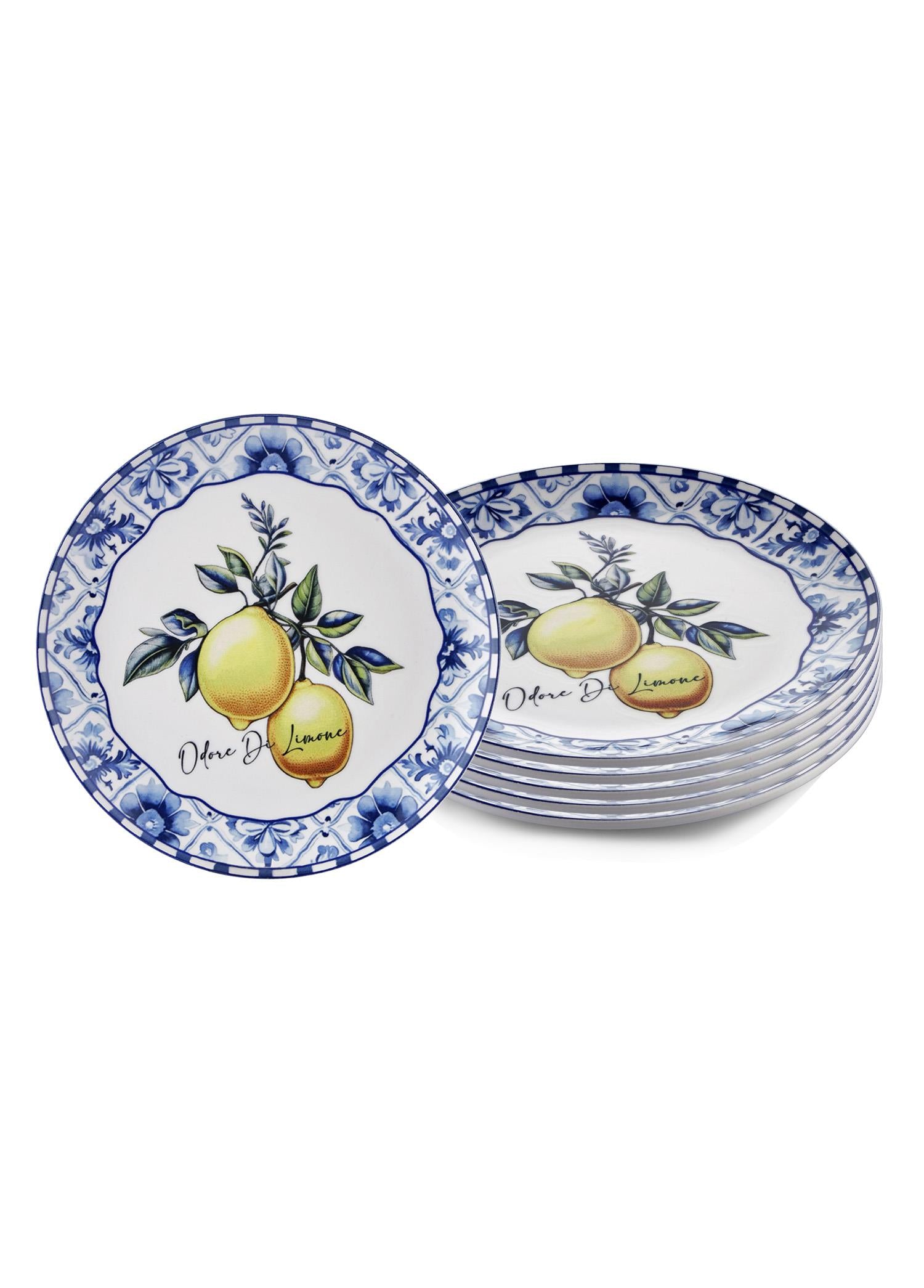 Odore Di Limone Servis Tabağı 6Lı Set 26 Cm Odl003