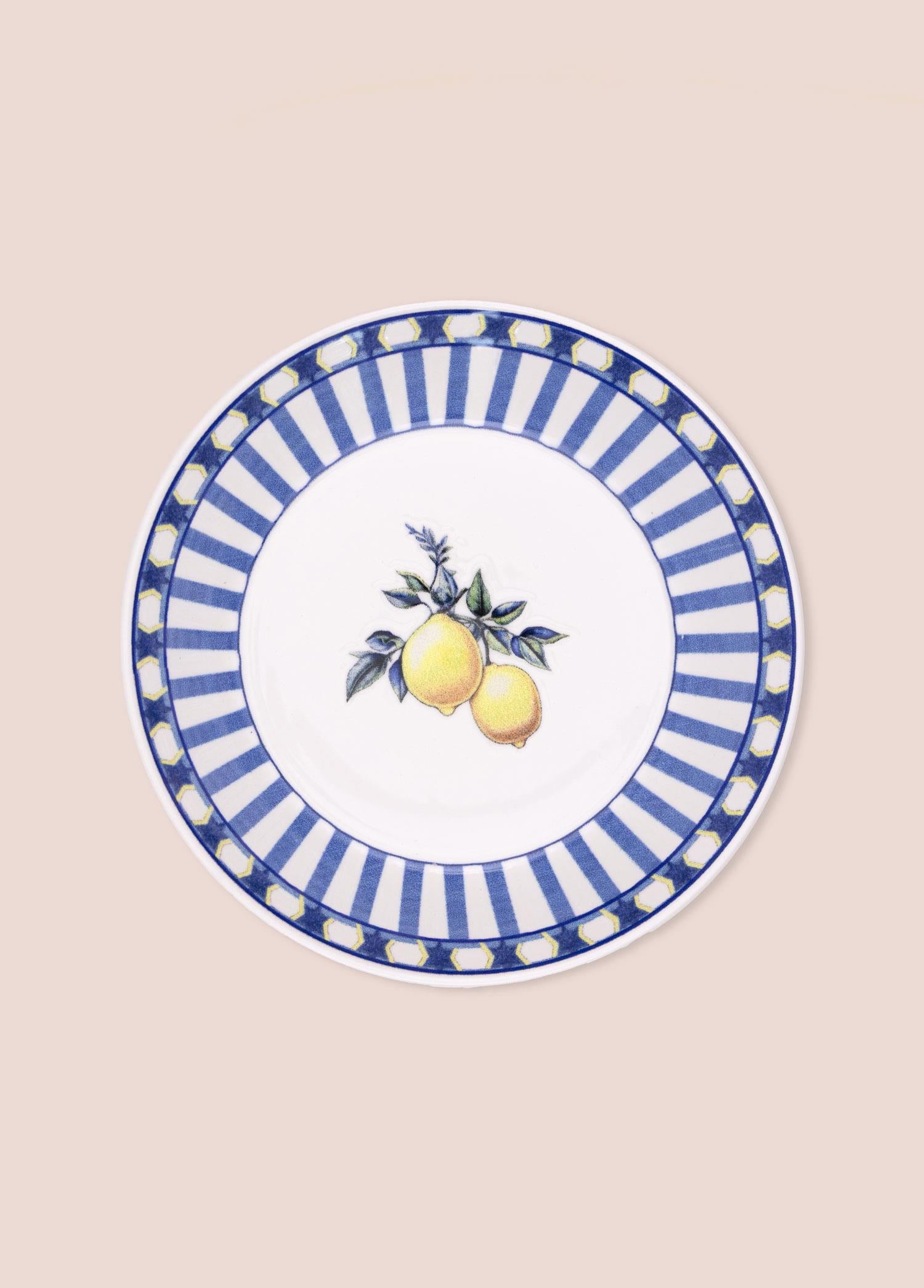 Odore Di Limone Yemek Tabağı 6Lı Set 20 Cm