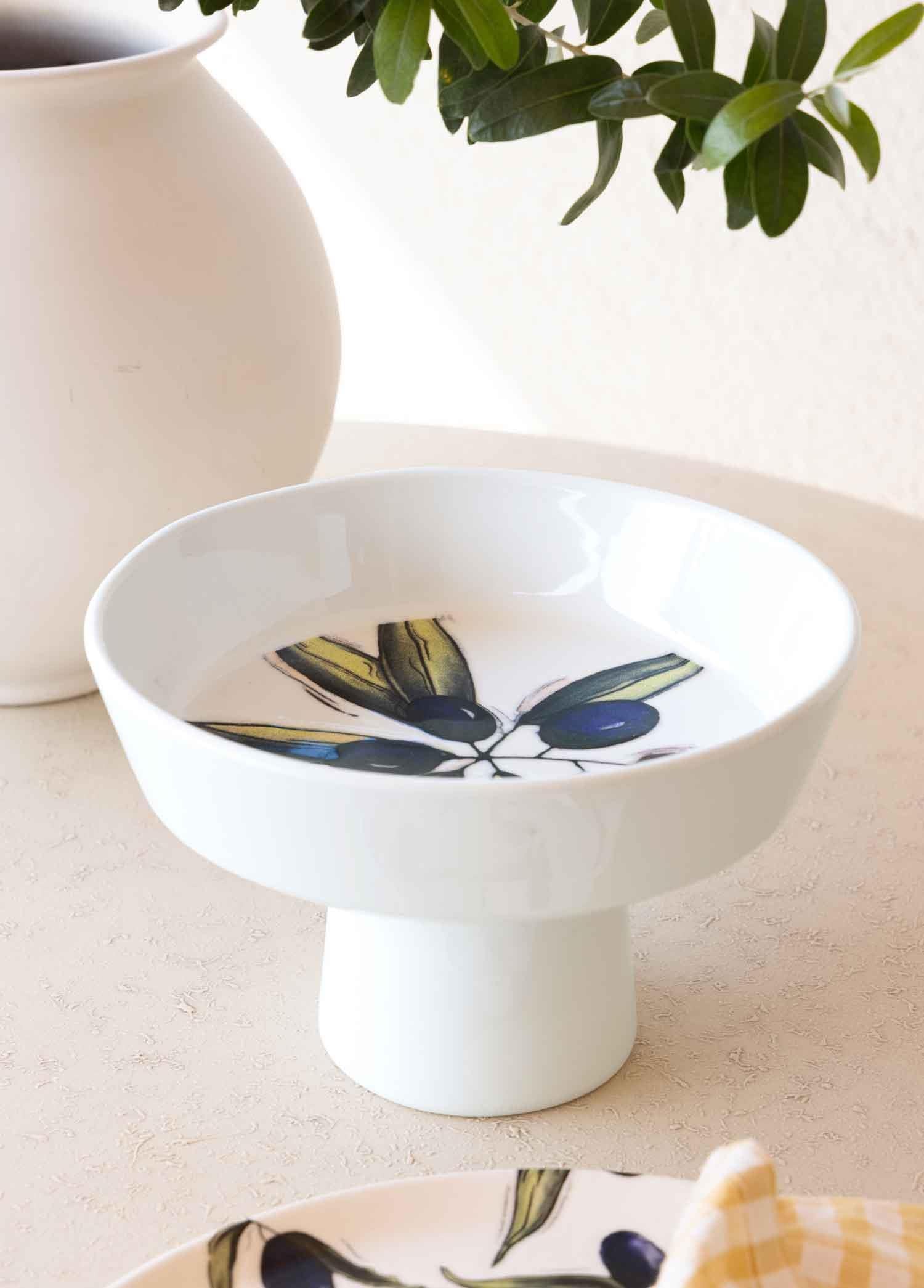 Olivos Ayaklı Meyvelik 23X14 Cm