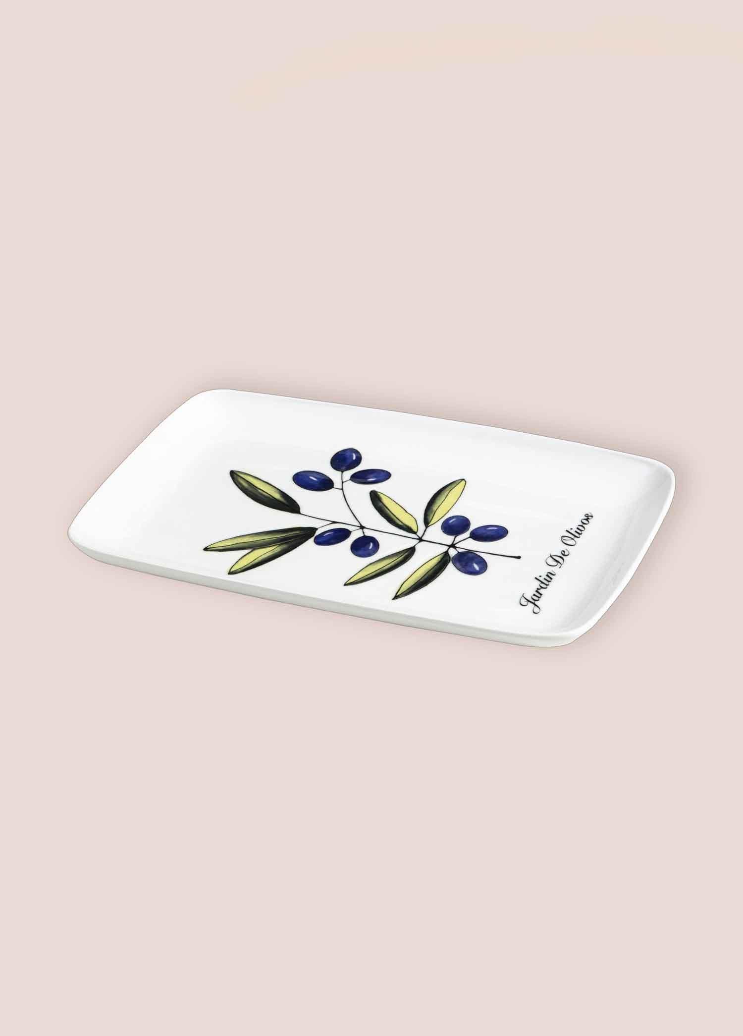 Olivos Dikdörtgen Servis Tabağı 31X20 Cm Ovs0015