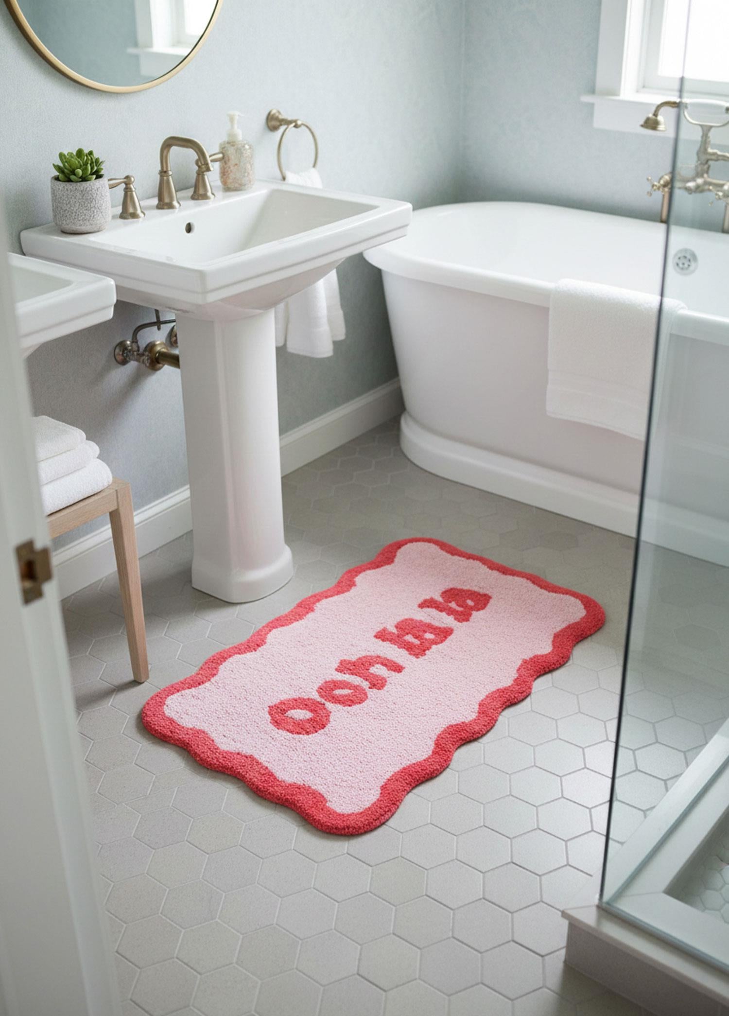 Ooh La La Banyo Paspası 60X100 Cm